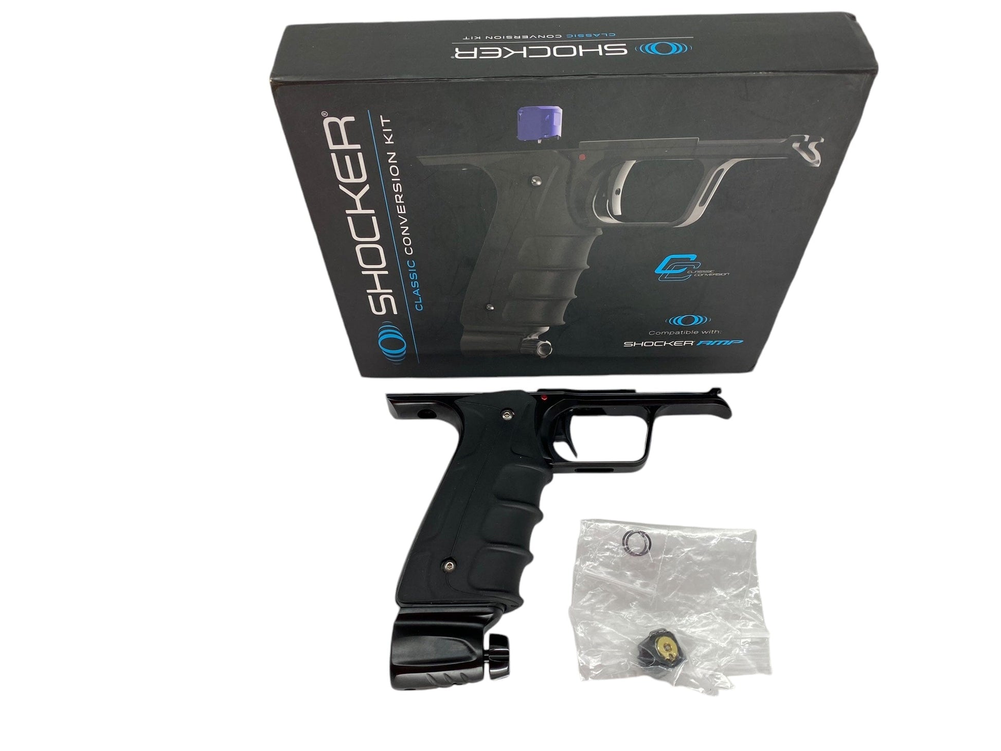 Used SP Shocker AMP Mechanical Conversion Kit Mech Kit Paintball Gun from CPXBrosPaintball Buy/Sell/Trade Paintball Markers, New Paintball Guns, Paintball Hoppers, Paintball Masks, and Hormesis Headbands