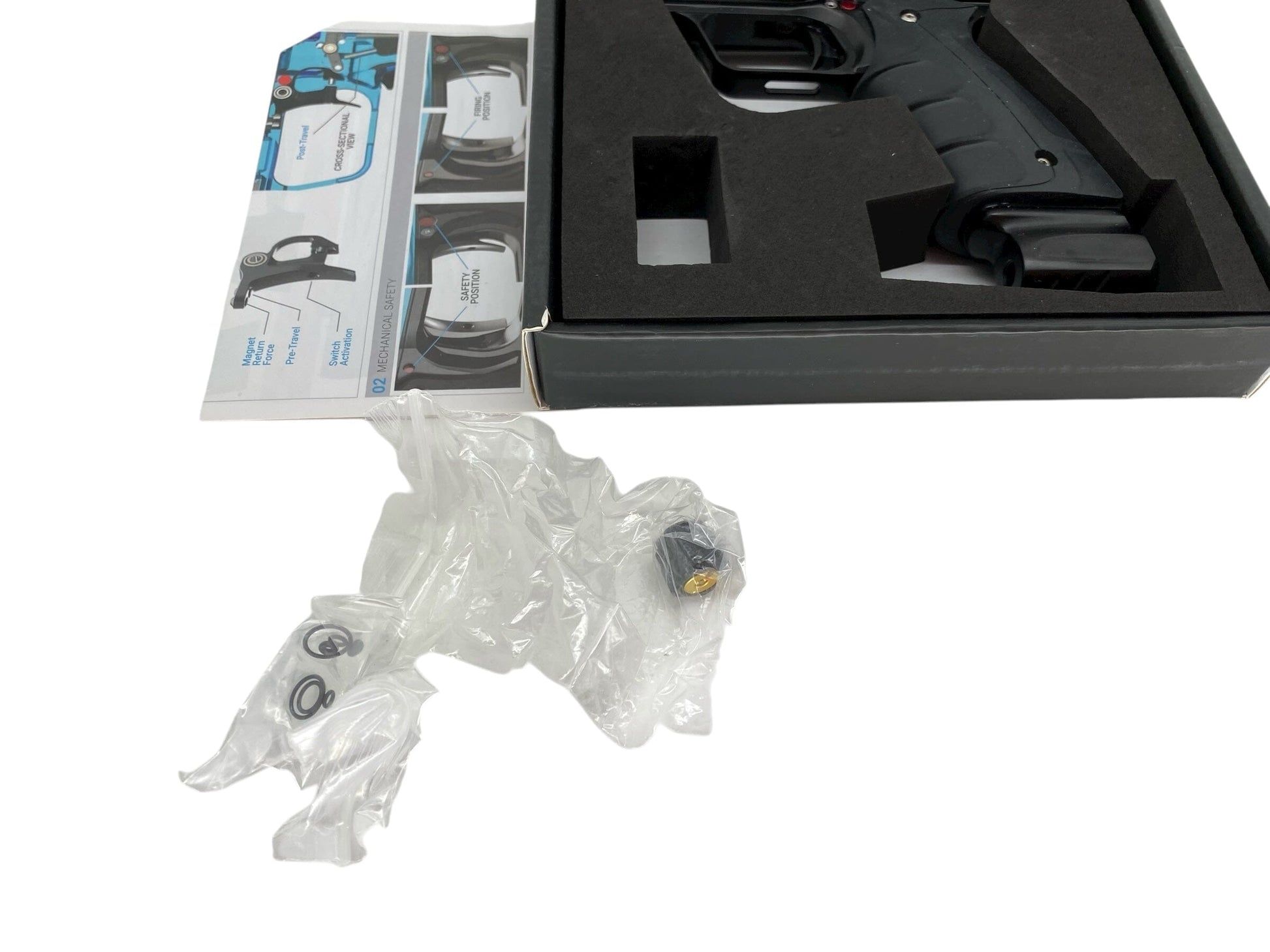 Used SP Shocker AMP Mechanical Conversion Kit Mech Kit Paintball Gun from CPXBrosPaintball Buy/Sell/Trade Paintball Markers, New Paintball Guns, Paintball Hoppers, Paintball Masks, and Hormesis Headbands