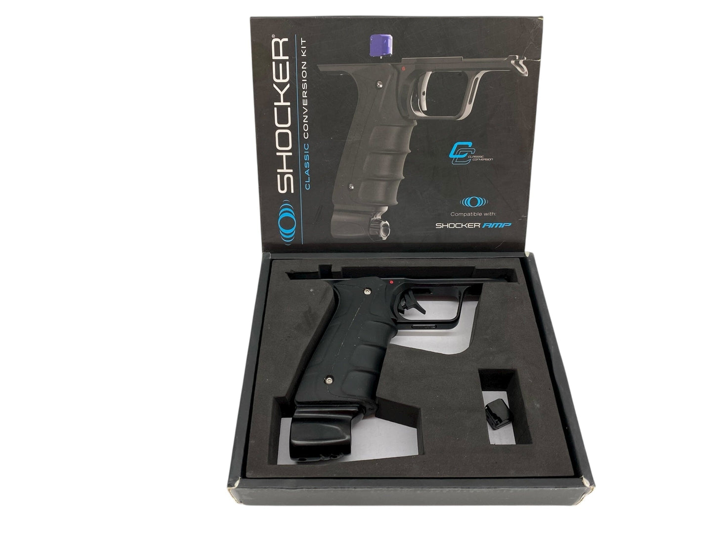 Used SP Shocker AMP Mechanical Conversion Kit Mech Kit Paintball Gun from CPXBrosPaintball Buy/Sell/Trade Paintball Markers, New Paintball Guns, Paintball Hoppers, Paintball Masks, and Hormesis Headbands