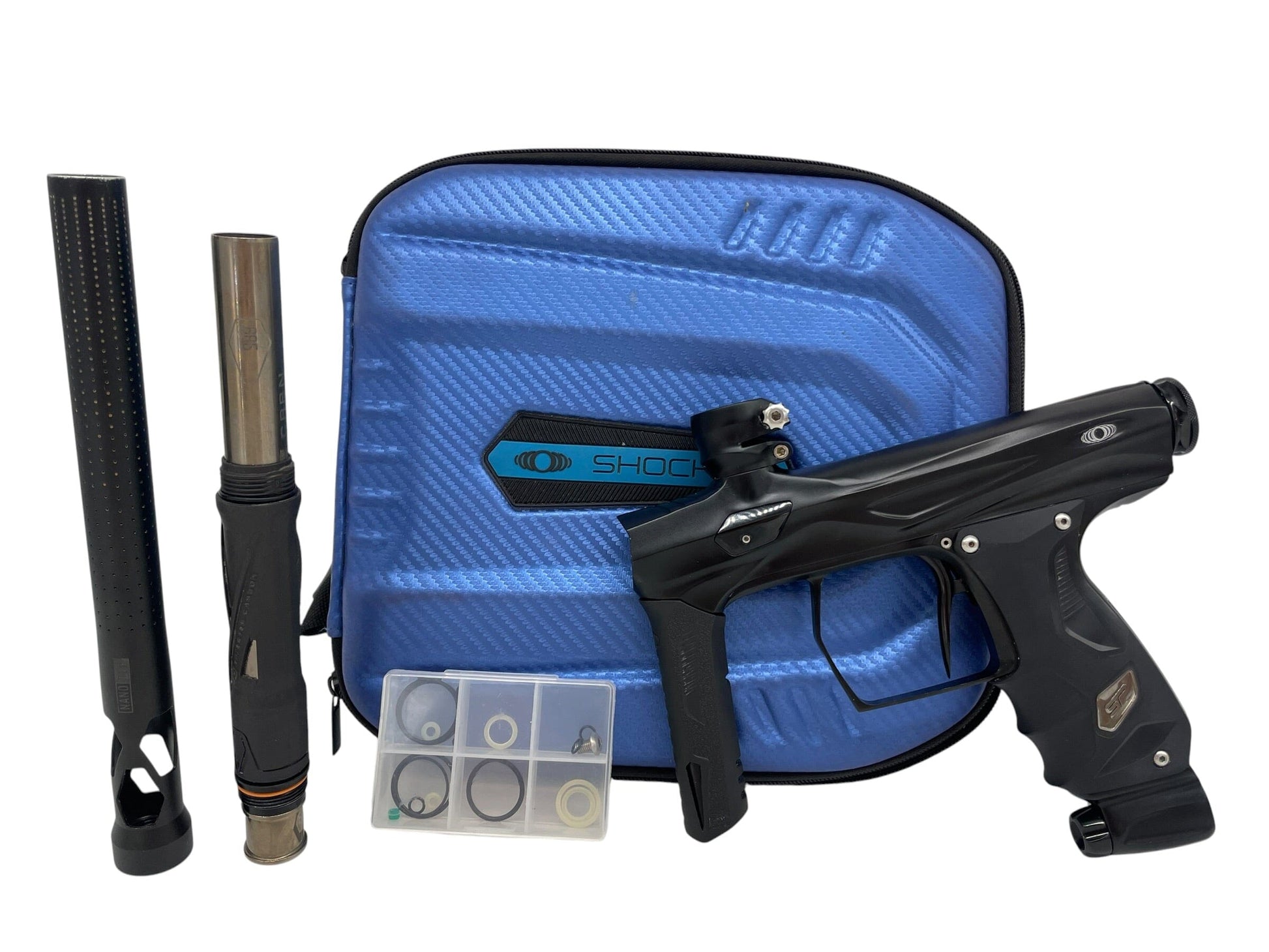 Used SP Shocker Amp Midnight Paintball Gun Paintball Gun from CPXBrosPaintball Buy/Sell/Trade Paintball Markers, New Paintball Guns, Paintball Hoppers, Paintball Masks, and Hormesis Headbands