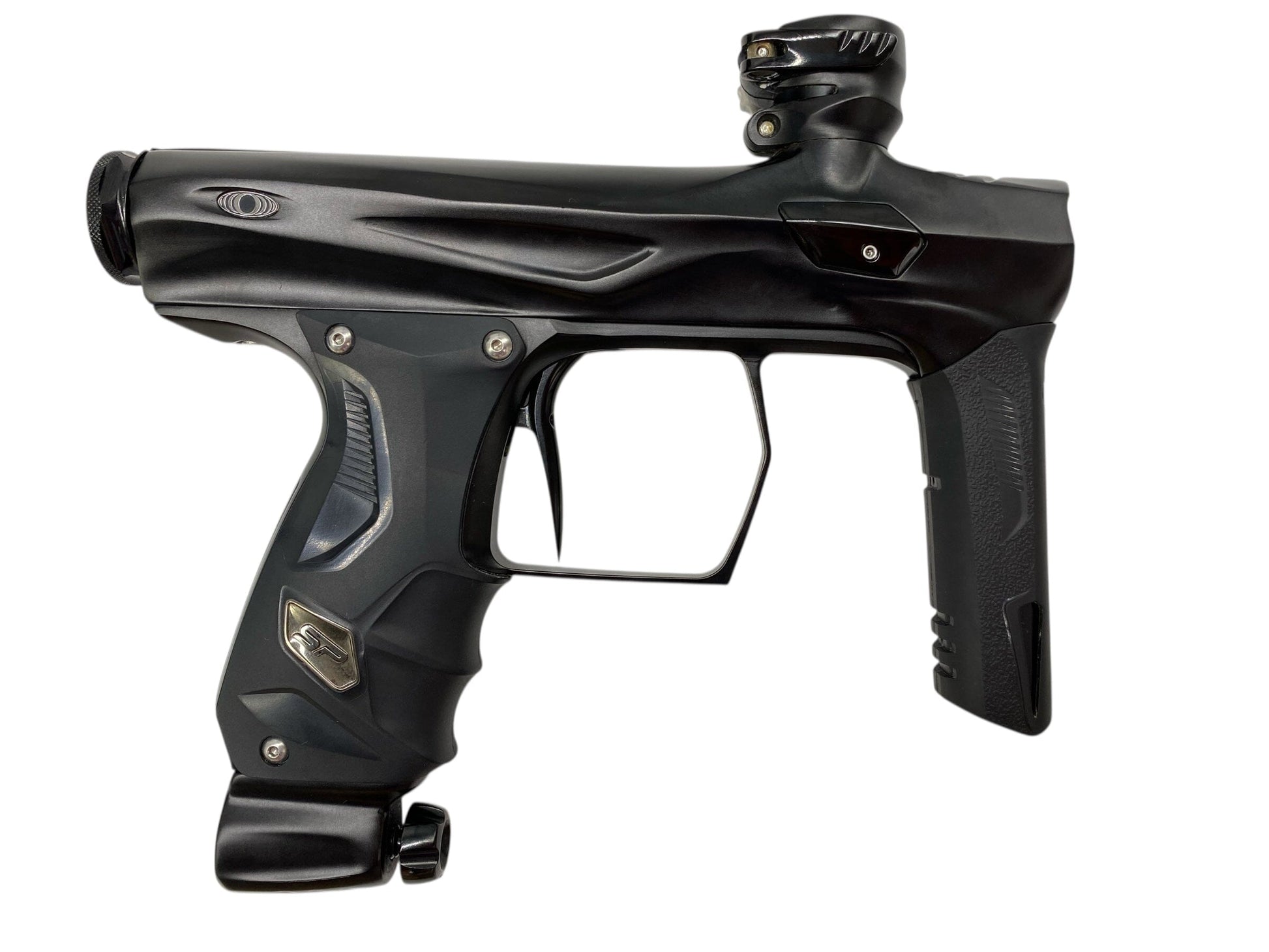 Used Sp Shocker Amp Paintball Gun Black Paintball Gun from CPXBrosPaintball Buy/Sell/Trade Paintball Markers, New Paintball Guns, Paintball Hoppers, Paintball Masks, and Hormesis Headbands