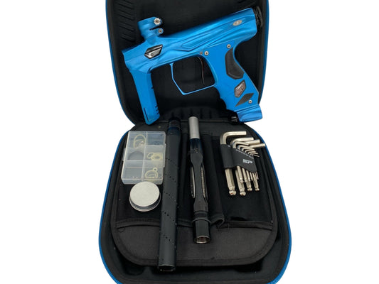 Used Sp Shocker Amp Paintball Gun Blue/Black Paintball Gun from CPXBrosPaintball Buy/Sell/Trade Paintball Markers, New Paintball Guns, Paintball Hoppers, Paintball Masks, and Hormesis Headbands