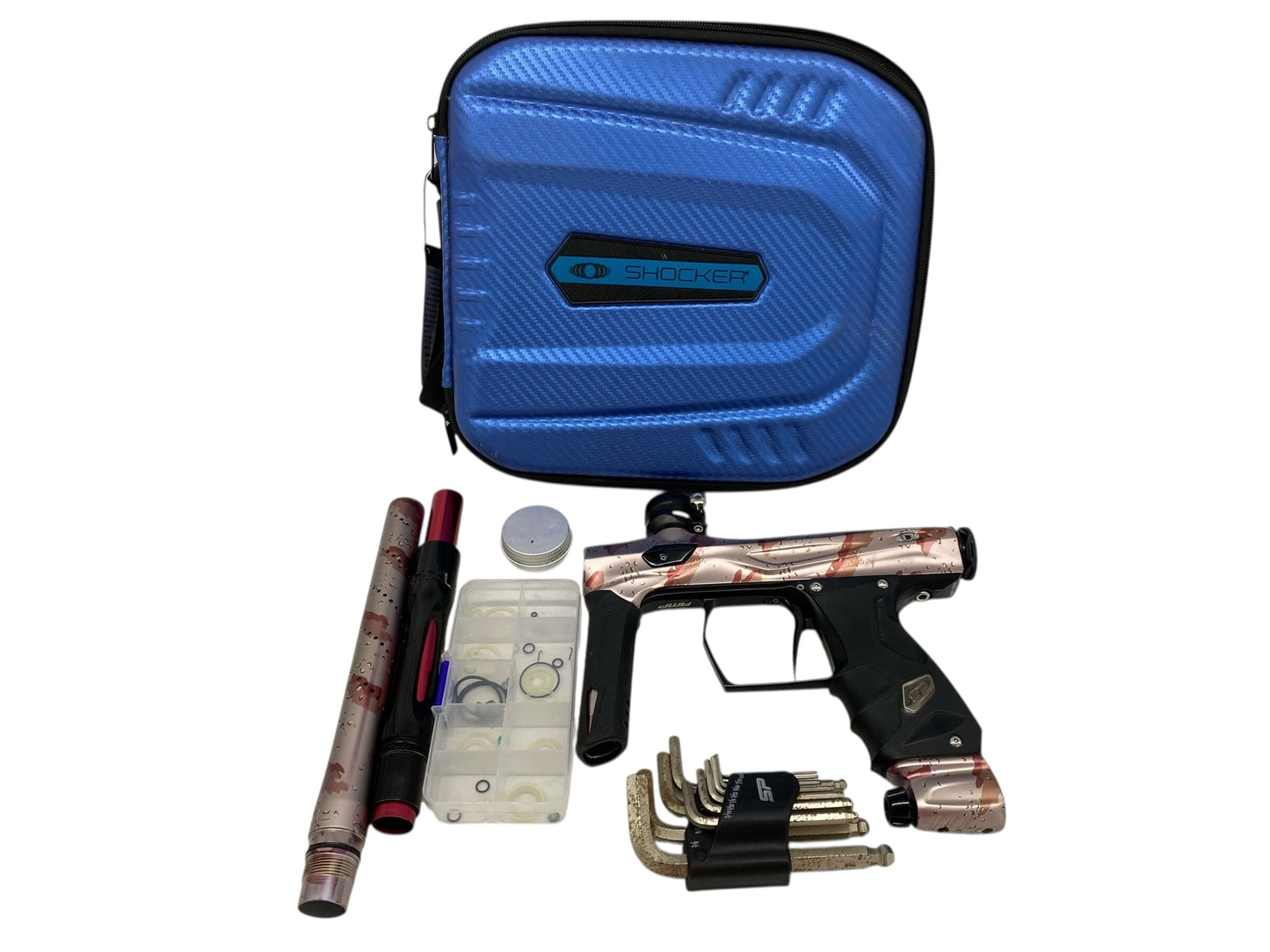 Used Sp Shocker Amp Paintball Gun Cookie Dough Paintball Gun from CPXBrosPaintball Buy/Sell/Trade Paintball Markers, New Paintball Guns, Paintball Hoppers, Paintball Masks, and Hormesis Headbands