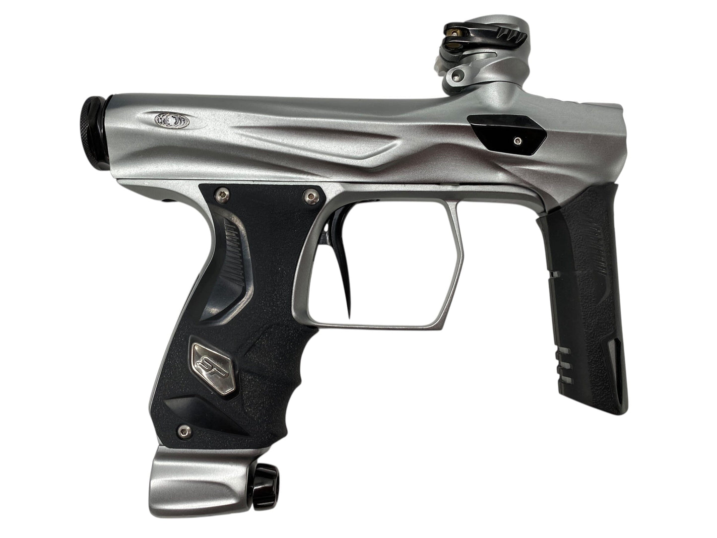 Used Sp Shocker Amp Paintball Gun Grey/Black Paintball Gun from CPXBrosPaintball Buy/Sell/Trade Paintball Markers, New Paintball Guns, Paintball Hoppers, Paintball Masks, and Hormesis Headbands