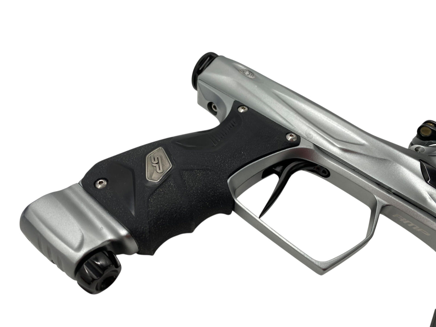 Used Sp Shocker Amp Paintball Gun Grey/Black Paintball Gun from CPXBrosPaintball Buy/Sell/Trade Paintball Markers, New Paintball Guns, Paintball Hoppers, Paintball Masks, and Hormesis Headbands