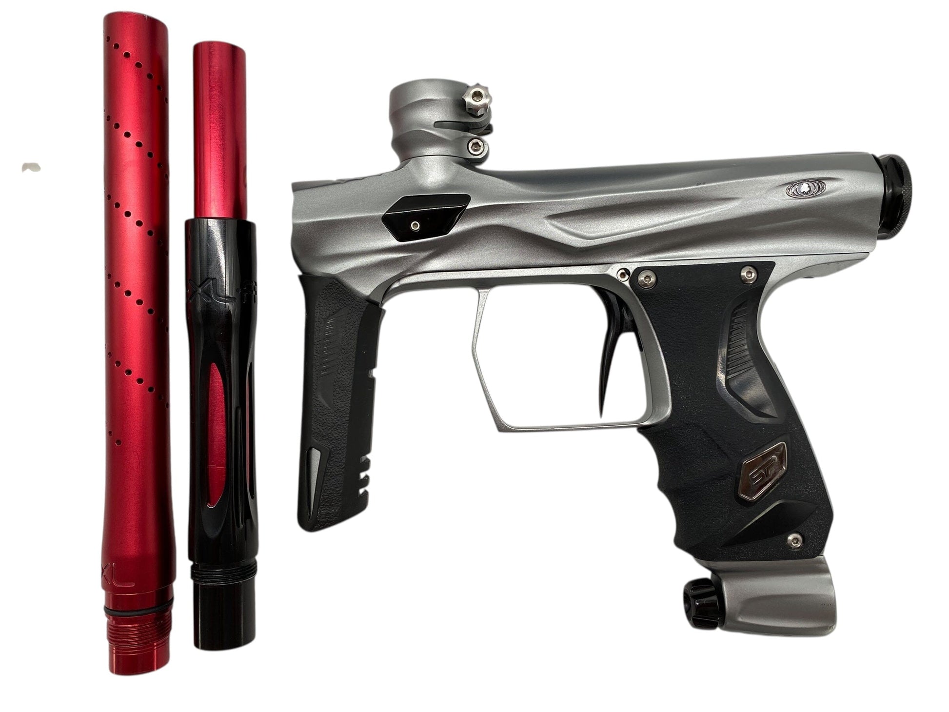 Used Sp Shocker Amp Paintball Gun Grey/Black Paintball Gun from CPXBrosPaintball Buy/Sell/Trade Paintball Markers, New Paintball Guns, Paintball Hoppers, Paintball Masks, and Hormesis Headbands