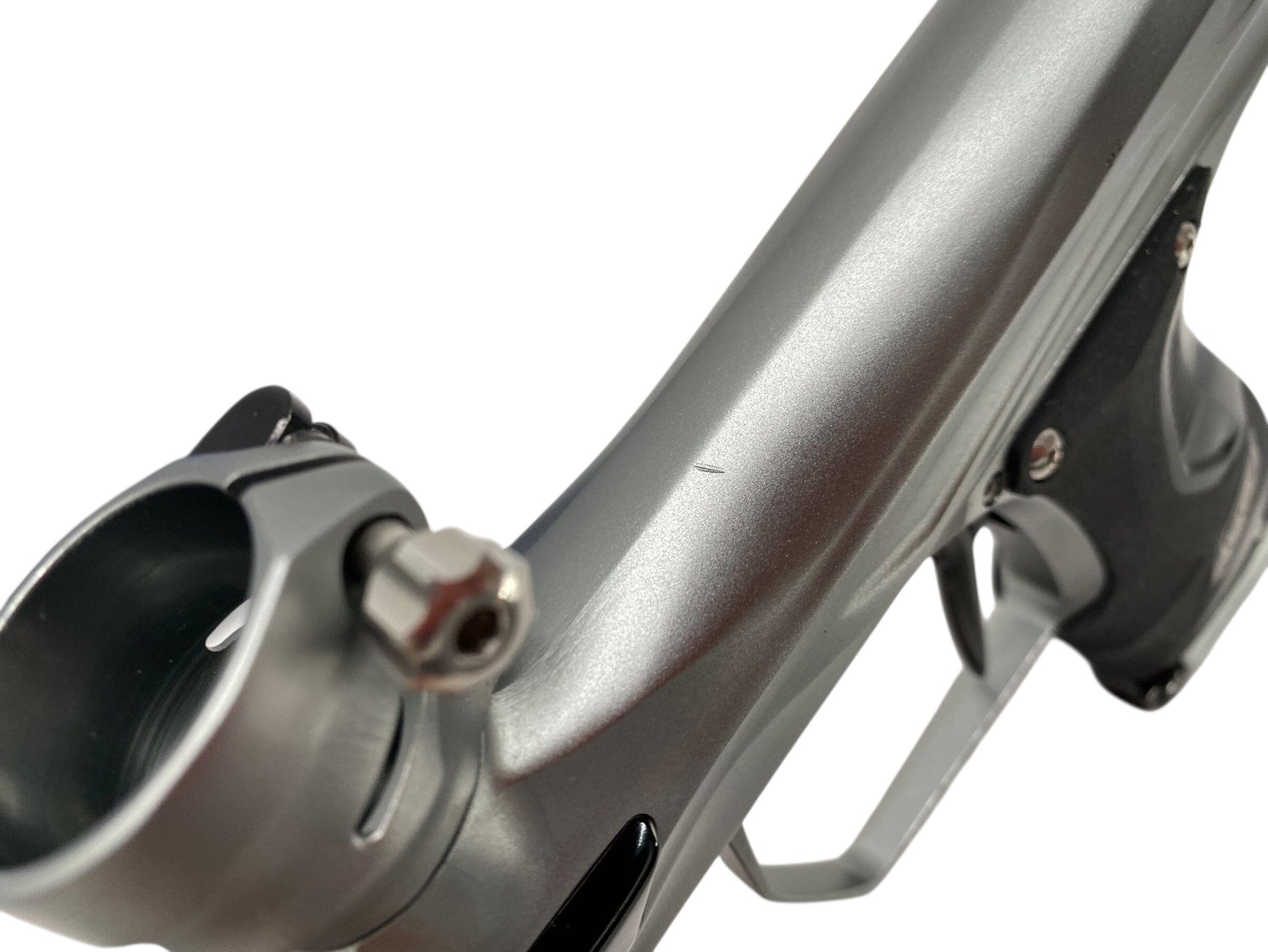 Used Sp Shocker Amp Paintball Gun Grey/Black Paintball Gun from CPXBrosPaintball Buy/Sell/Trade Paintball Markers, New Paintball Guns, Paintball Hoppers, Paintball Masks, and Hormesis Headbands