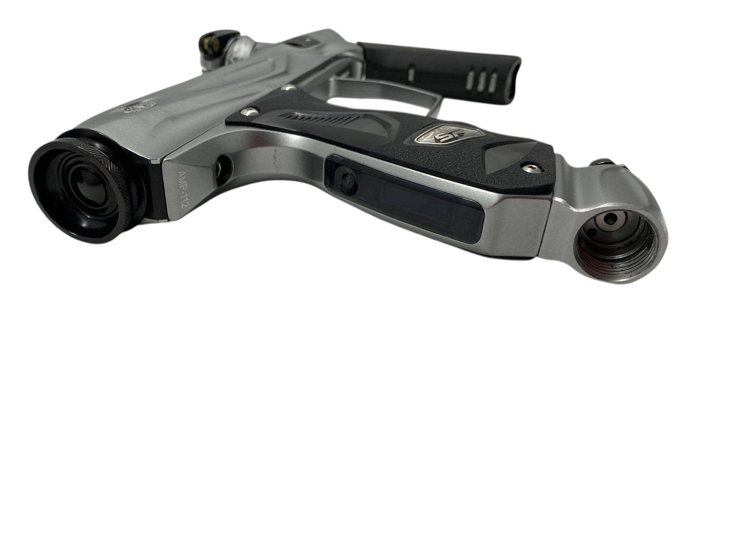 Used Sp Shocker Amp Paintball Gun Grey/Black Paintball Gun from CPXBrosPaintball Buy/Sell/Trade Paintball Markers, New Paintball Guns, Paintball Hoppers, Paintball Masks, and Hormesis Headbands