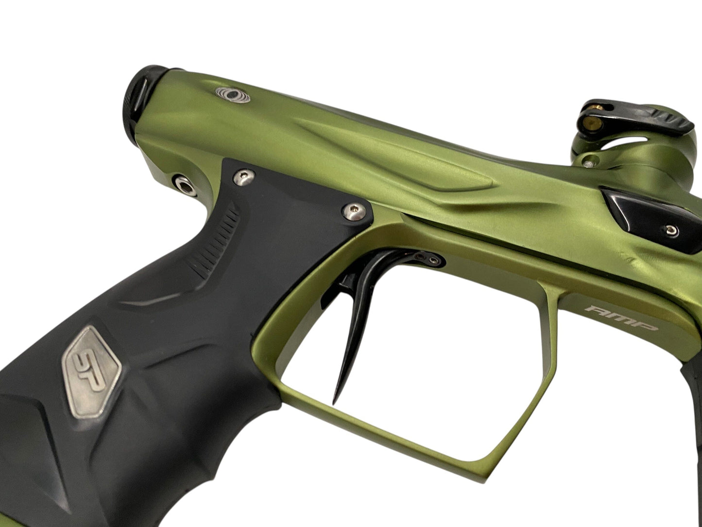 Used Sp Shocker Amp Paintball Gun Olive/Black Paintball Gun from CPXBrosPaintball Buy/Sell/Trade Paintball Markers, New Paintball Guns, Paintball Hoppers, Paintball Masks, and Hormesis Headbands