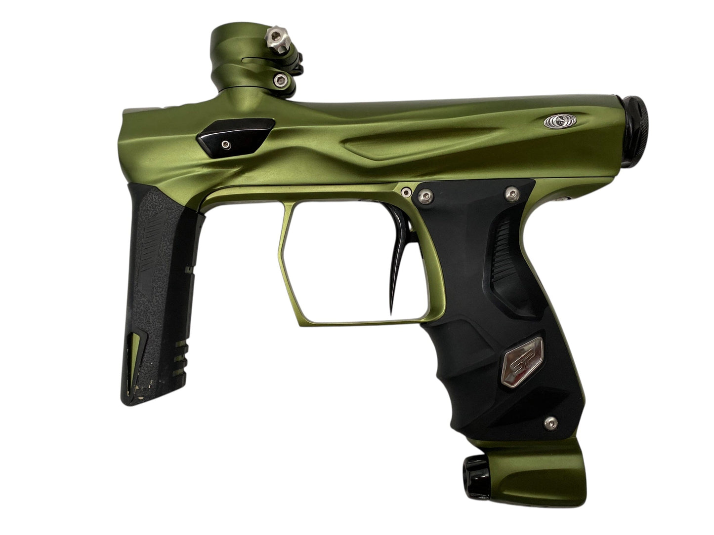 Used Sp Shocker Amp Paintball Gun Olive/Black Paintball Gun from CPXBrosPaintball Buy/Sell/Trade Paintball Markers, New Paintball Guns, Paintball Hoppers, Paintball Masks, and Hormesis Headbands