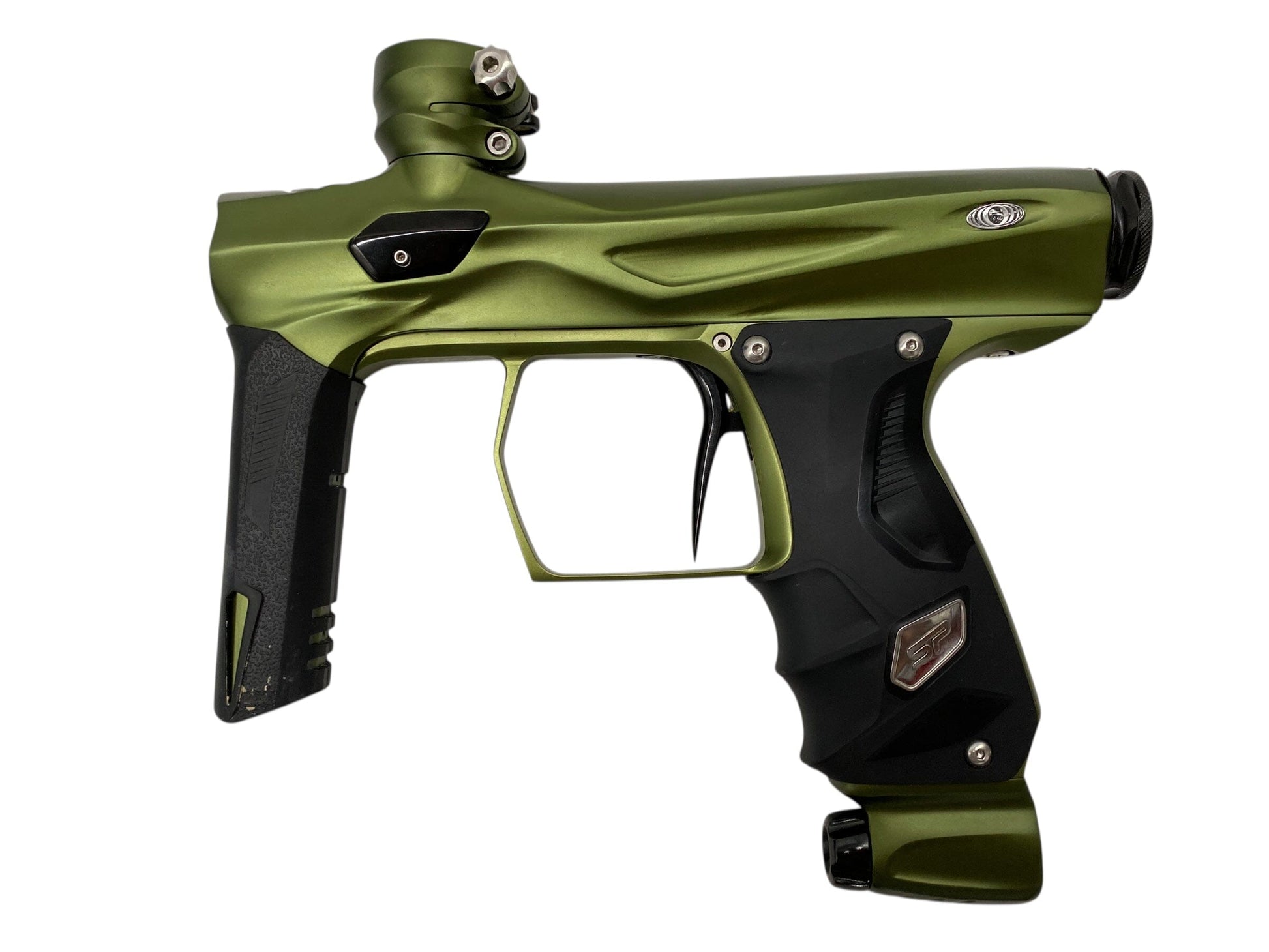 Used Sp Shocker Amp Paintball Gun Olive/Black Paintball Gun from CPXBrosPaintball Buy/Sell/Trade Paintball Markers, New Paintball Guns, Paintball Hoppers, Paintball Masks, and Hormesis Headbands