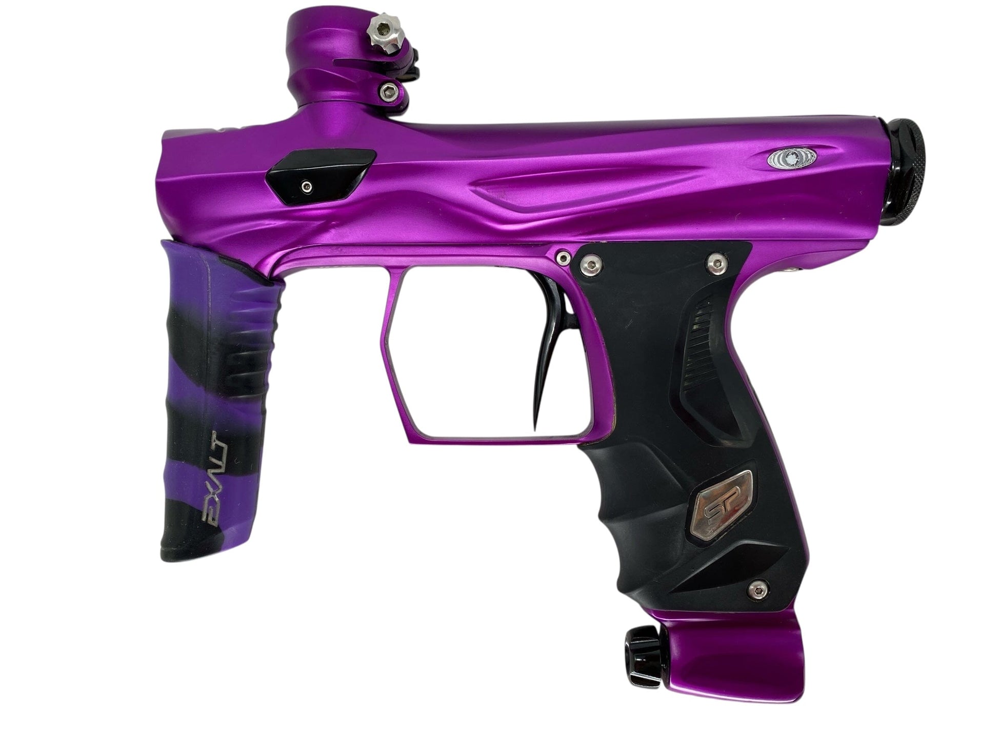 Used Sp Shocker Amp Paintball Gun Purple/Black Paintball Gun from CPXBrosPaintball Buy/Sell/Trade Paintball Markers, New Paintball Guns, Paintball Hoppers, Paintball Masks, and Hormesis Headbands