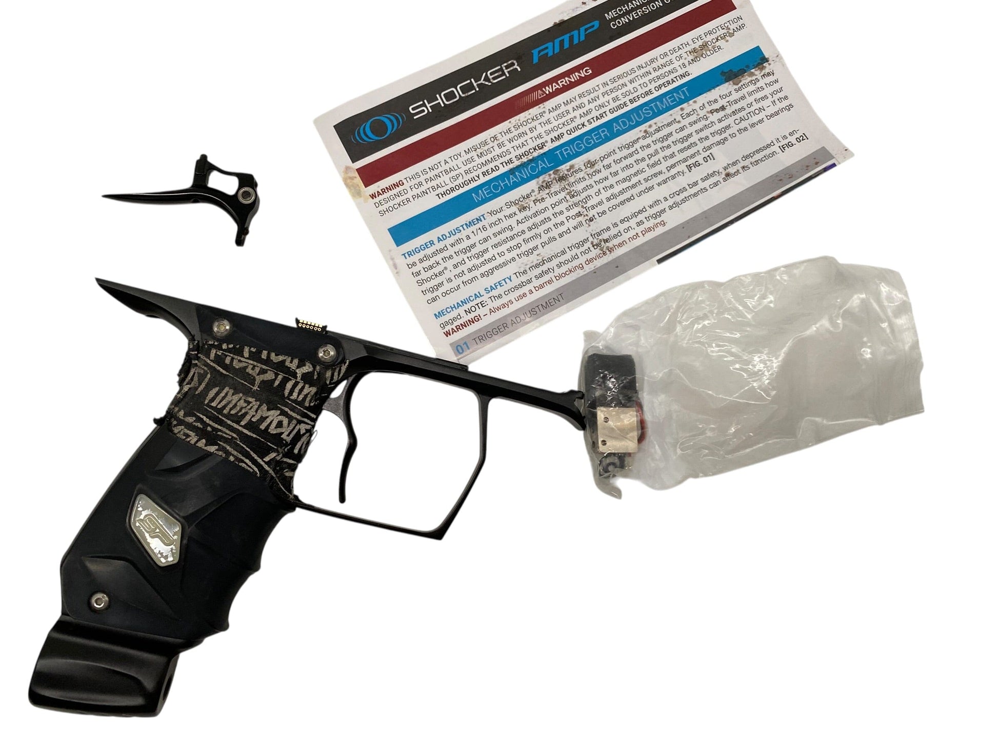 Used Sp Shocker Amp Paintball Gun with Mech Frame Paintball Gun from CPXBrosPaintball Buy/Sell/Trade Paintball Markers, New Paintball Guns, Paintball Hoppers, Paintball Masks, and Hormesis Headbands