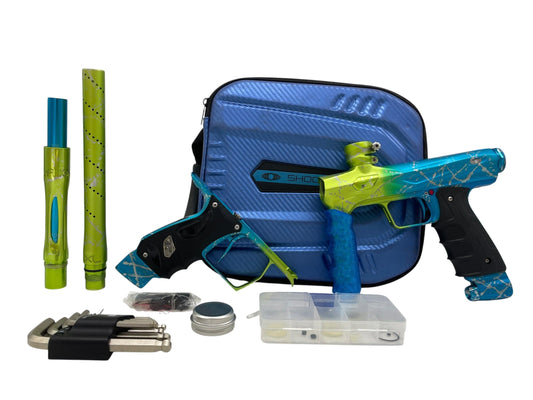 Used SP / Shocker AMP Seattle Thunder W/ Matching Mech Frame Paintball Gun Paintball Gun from CPXBrosPaintball Buy/Sell/Trade Paintball Markers, New Paintball Guns, Paintball Hoppers, Paintball Masks, and Hormesis Headbands