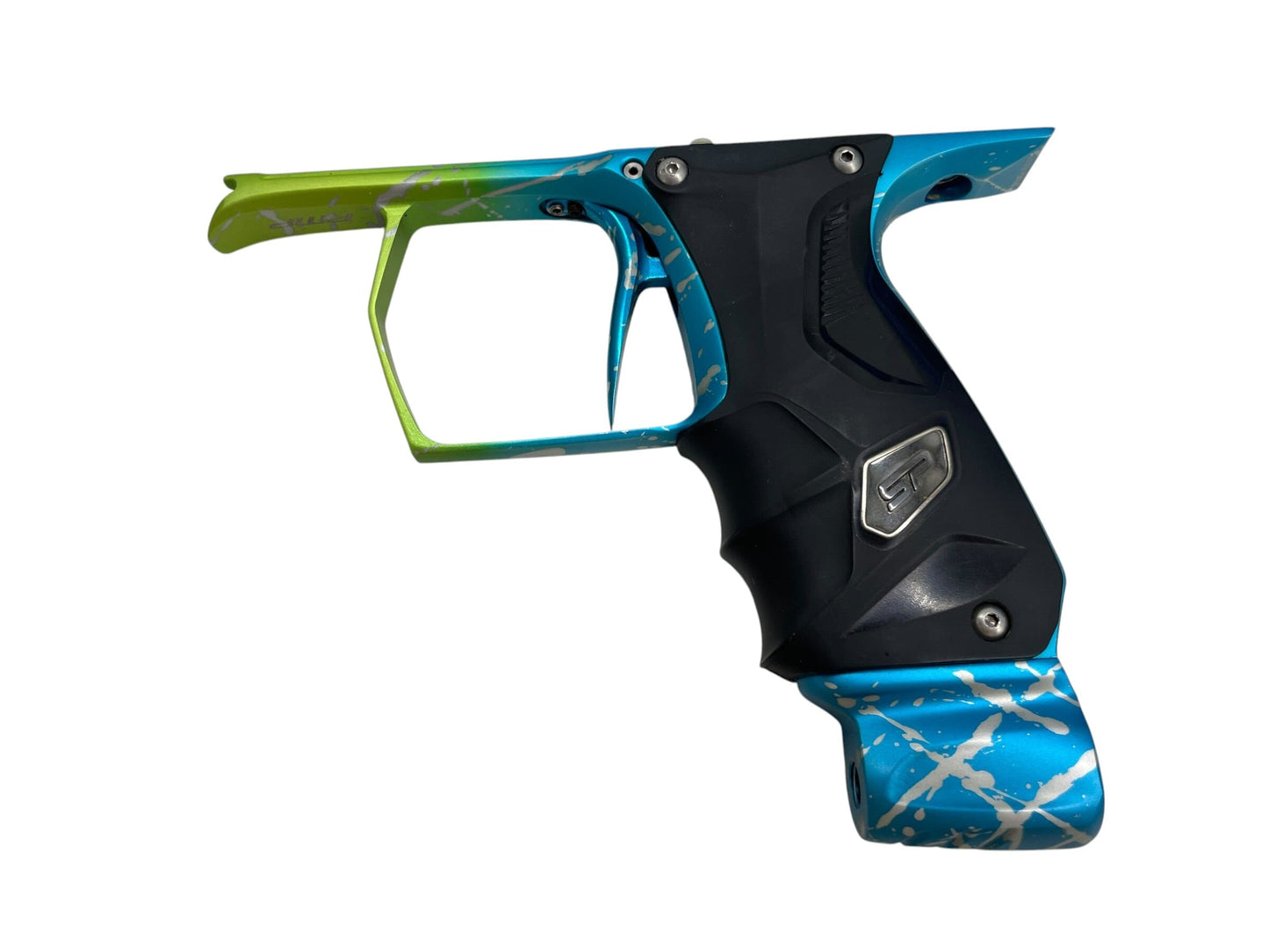 Used SP / Shocker AMP Seattle Thunder W/ Matching Mech Frame Paintball Gun Paintball Gun from CPXBrosPaintball Buy/Sell/Trade Paintball Markers, New Paintball Guns, Paintball Hoppers, Paintball Masks, and Hormesis Headbands