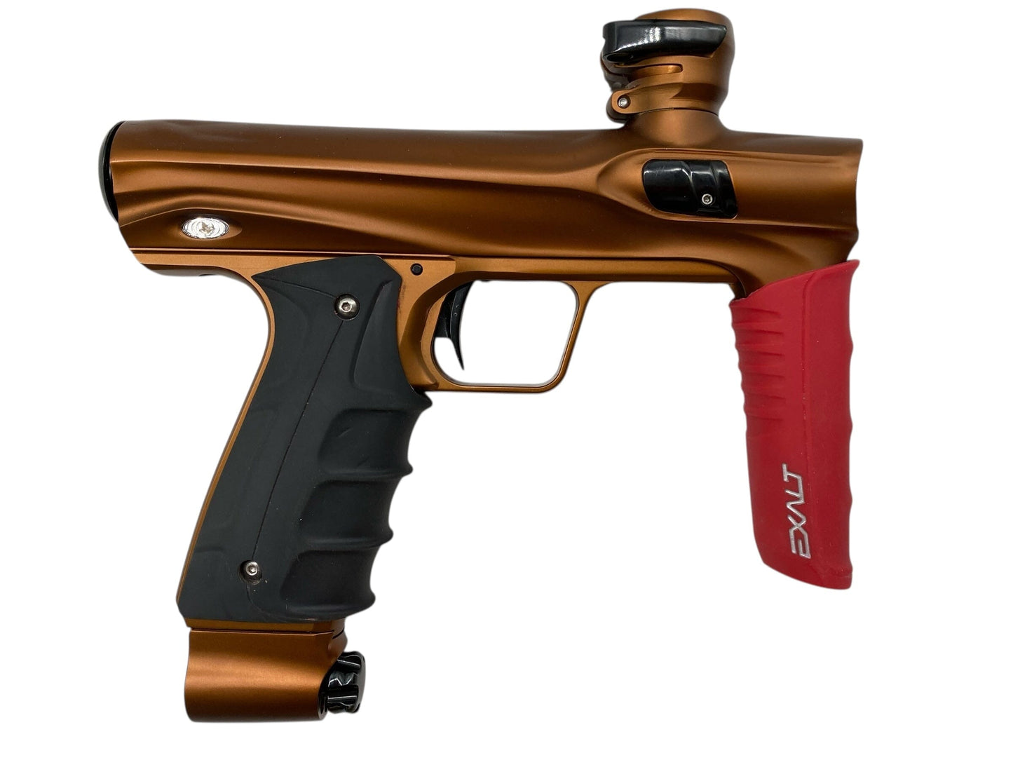 Used Sp Shocker Cvo Mech Paintball Gun Brown Paintball Gun from CPXBrosPaintball Buy/Sell/Trade Paintball Markers, New Paintball Guns, Paintball Hoppers, Paintball Masks, and Hormesis Headbands