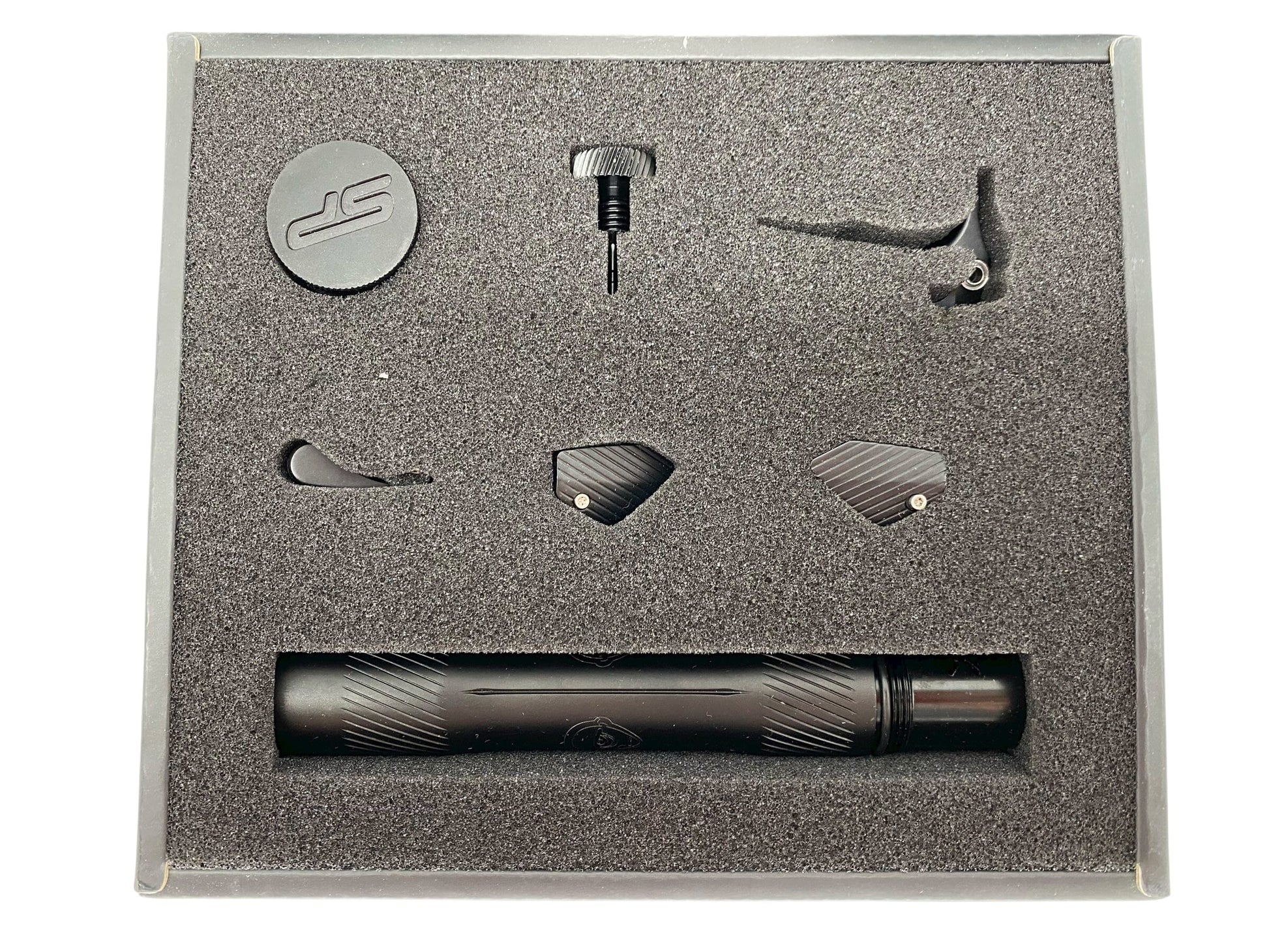 Used Sp Shocker Era Color Accent Kit - Black Paintball Gun from CPXBrosPaintball Buy/Sell/Trade Paintball Markers, New Paintball Guns, Paintball Hoppers, Paintball Masks, and Hormesis Headbands