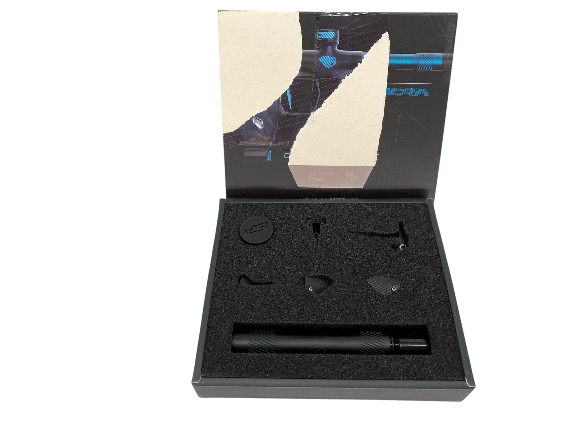 Used Sp Shocker Era Color Accent Kit - Black Paintball Gun from CPXBrosPaintball Buy/Sell/Trade Paintball Markers, New Paintball Guns, Paintball Hoppers, Paintball Masks, and Hormesis Headbands