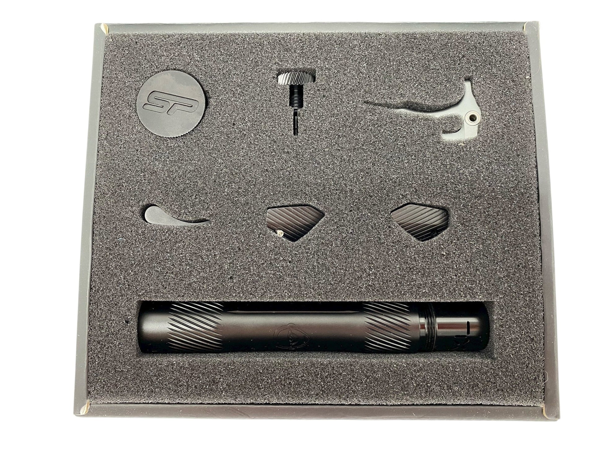 Used Sp Shocker Era Color Accent Kit - Black Paintball Gun from CPXBrosPaintball Buy/Sell/Trade Paintball Markers, New Paintball Guns, Paintball Hoppers, Paintball Masks, and Hormesis Headbands