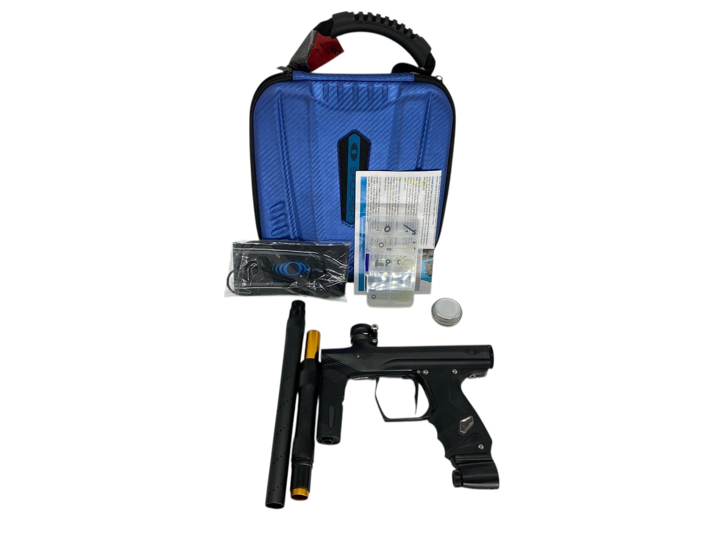 Used Sp Shocker Era Paintball Gun Black Paintball Gun from CPXBrosPaintball Buy/Sell/Trade Paintball Markers, New Paintball Guns, Paintball Hoppers, Paintball Masks, and Hormesis Headbands