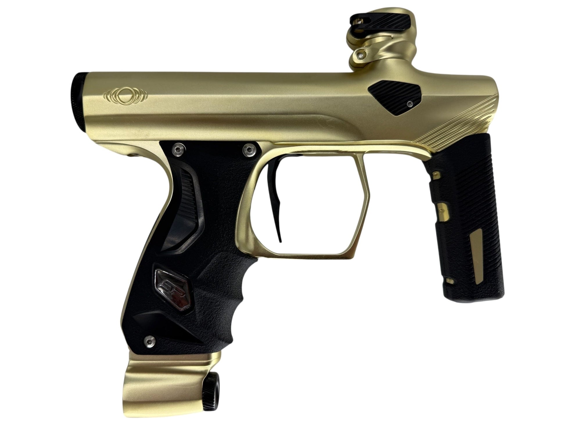 Used Sp Shocker Era Paintball Gun Gold Paintball Gun from CPXBrosPaintball Buy/Sell/Trade Paintball Markers, New Paintball Guns, Paintball Hoppers, Paintball Masks, and Hormesis Headbands