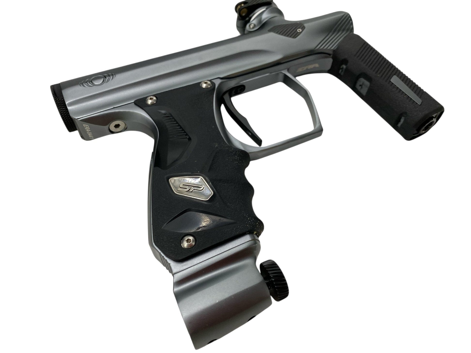 Used Sp Shocker Era Paintball Gun Grey Paintball Gun from CPXBrosPaintball Buy/Sell/Trade Paintball Markers, New Paintball Guns, Paintball Hoppers, Paintball Masks, and Hormesis Headbands