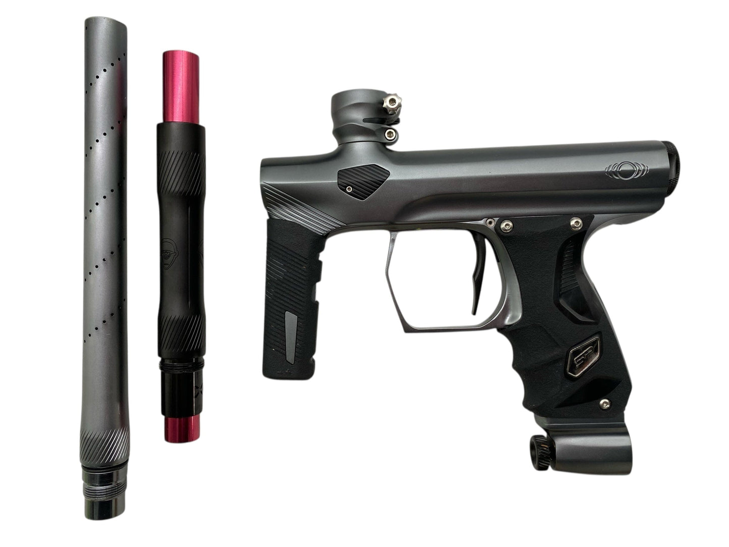 Used Sp Shocker Era Paintball Gun Grey Paintball Gun from CPXBrosPaintball Buy/Sell/Trade Paintball Markers, New Paintball Guns, Paintball Hoppers, Paintball Masks, and Hormesis Headbands