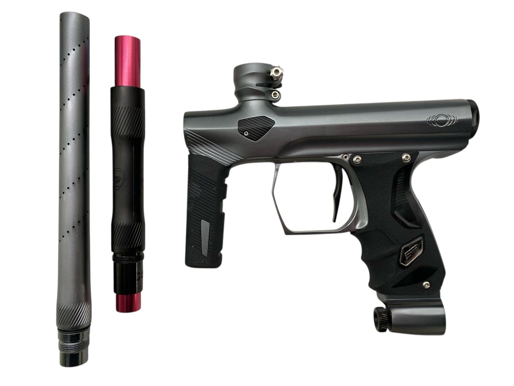 Used Sp Shocker Era Paintball Gun Grey Paintball Gun from CPXBrosPaintball Buy/Sell/Trade Paintball Markers, New Paintball Guns, Paintball Hoppers, Paintball Masks, and Hormesis Headbands