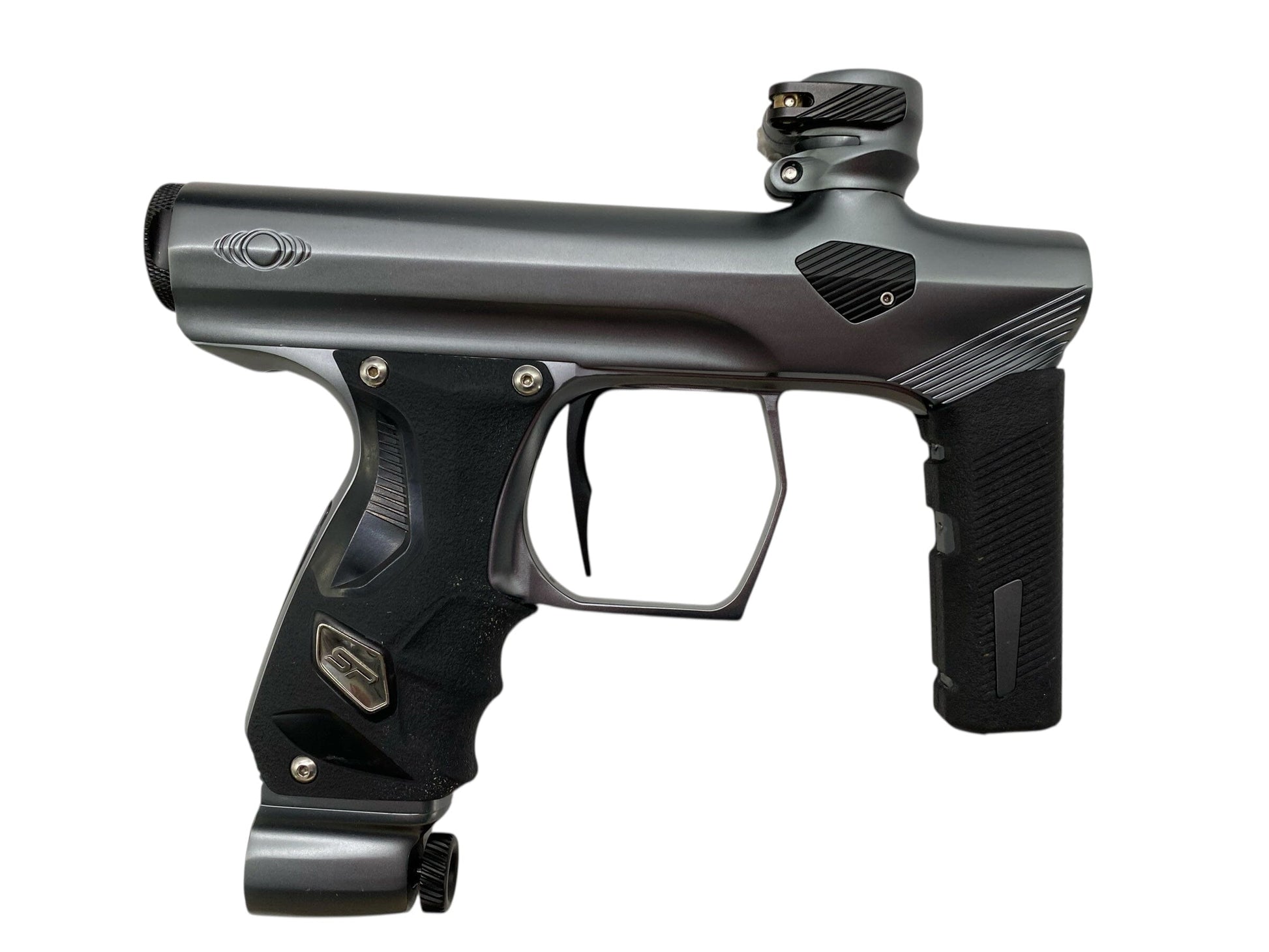 Used Sp Shocker Era Paintball Gun Grey Paintball Gun from CPXBrosPaintball Buy/Sell/Trade Paintball Markers, New Paintball Guns, Paintball Hoppers, Paintball Masks, and Hormesis Headbands