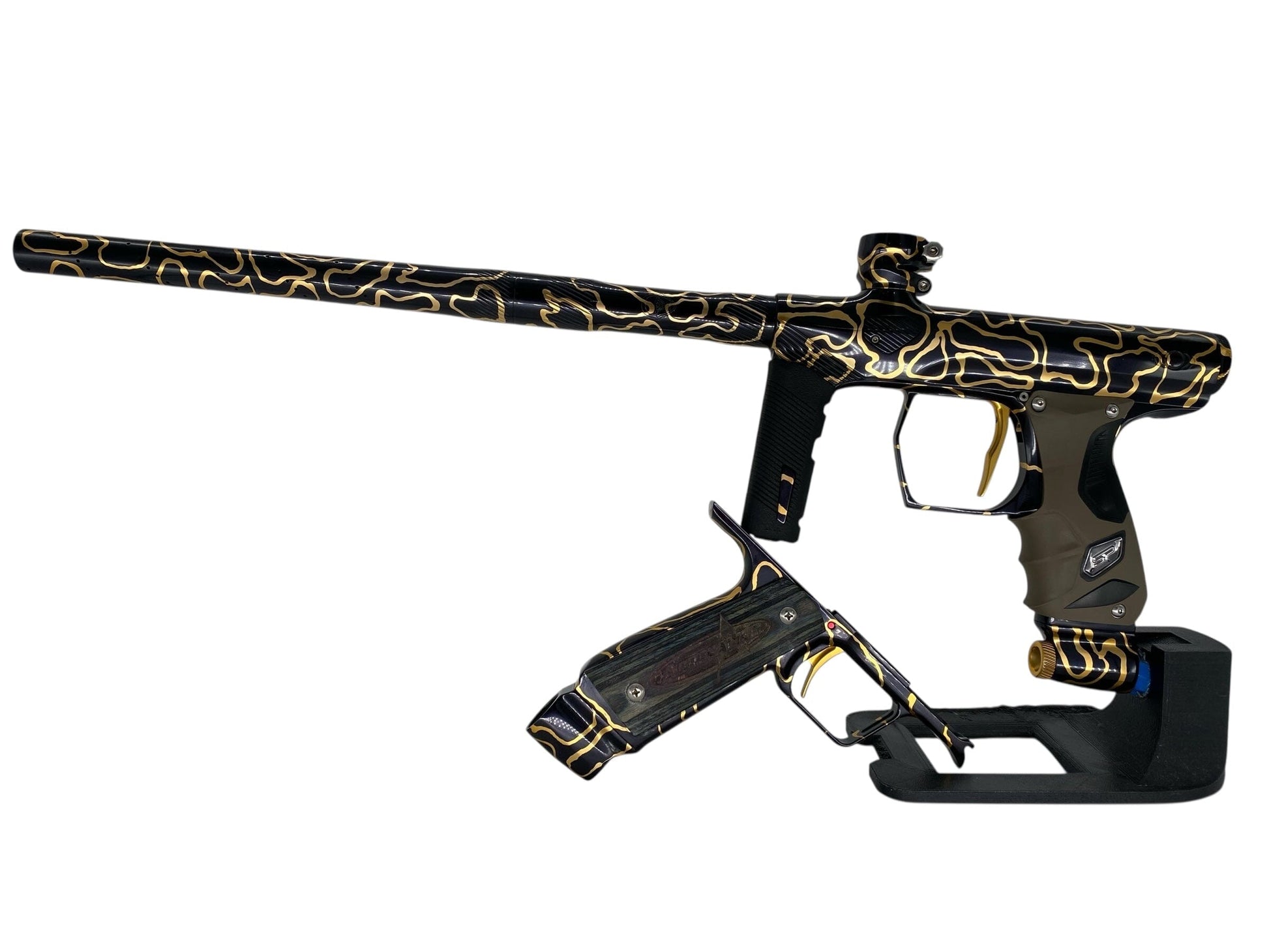 Used Sp Shocker Era Paintball Gun with Mech Kit Paintball Gun from CPXBrosPaintball Buy/Sell/Trade Paintball Markers, New Paintball Guns, Paintball Hoppers, Paintball Masks, and Hormesis Headbands