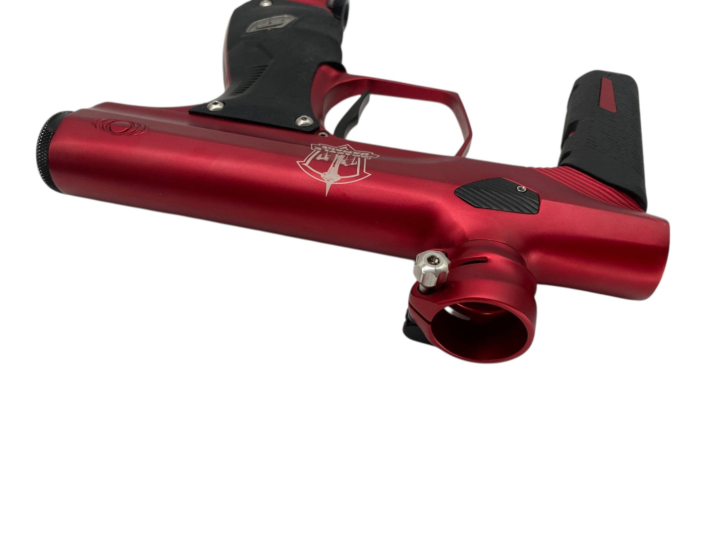 Used Sp Shocker Era Seattle Damage Paintball Gun Red Paintball Gun from CPXBrosPaintball Buy/Sell/Trade Paintball Markers, New Paintball Guns, Paintball Hoppers, Paintball Masks, and Hormesis Headbands