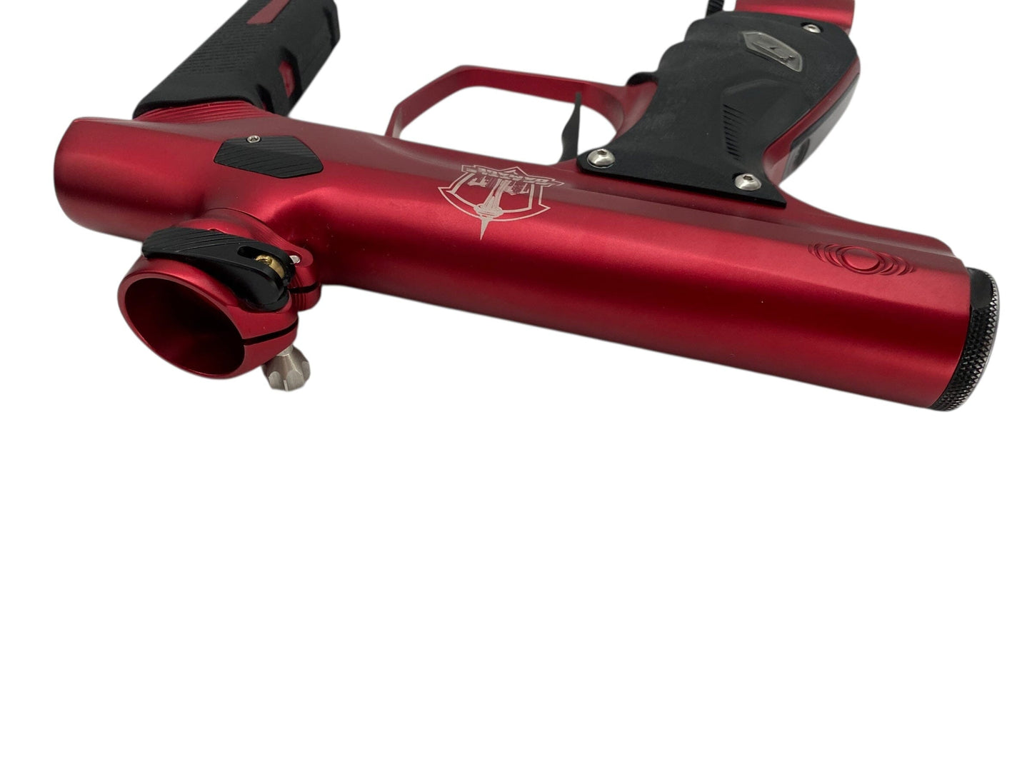 Used Sp Shocker Era Seattle Damage Paintball Gun Red Paintball Gun from CPXBrosPaintball Buy/Sell/Trade Paintball Markers, New Paintball Guns, Paintball Hoppers, Paintball Masks, and Hormesis Headbands