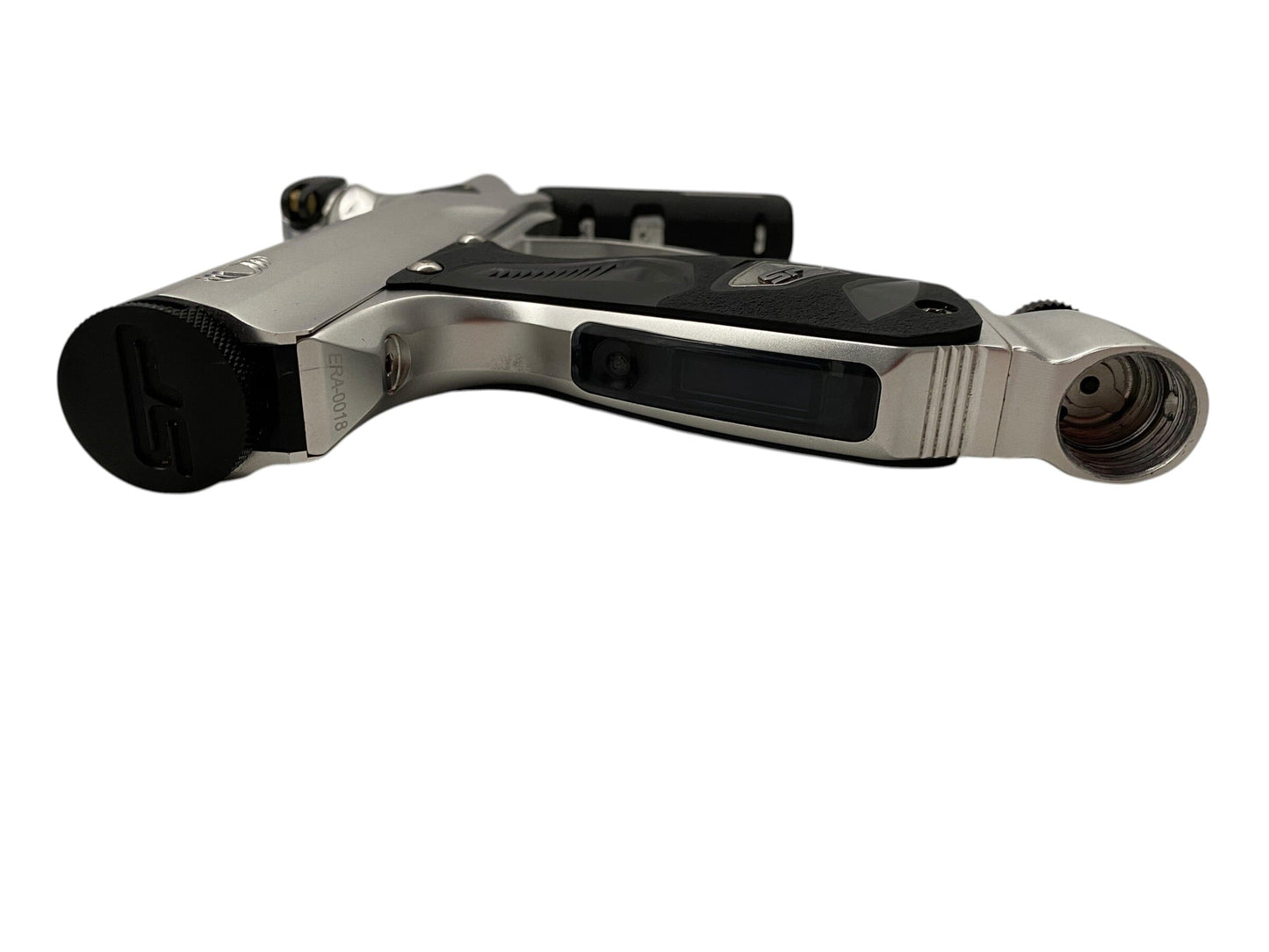 Used SP Shocker ERA Silver/Black Paintball Gun Paintball Gun from CPXBrosPaintball Buy/Sell/Trade Paintball Markers, New Paintball Guns, Paintball Hoppers, Paintball Masks, and Hormesis Headbands