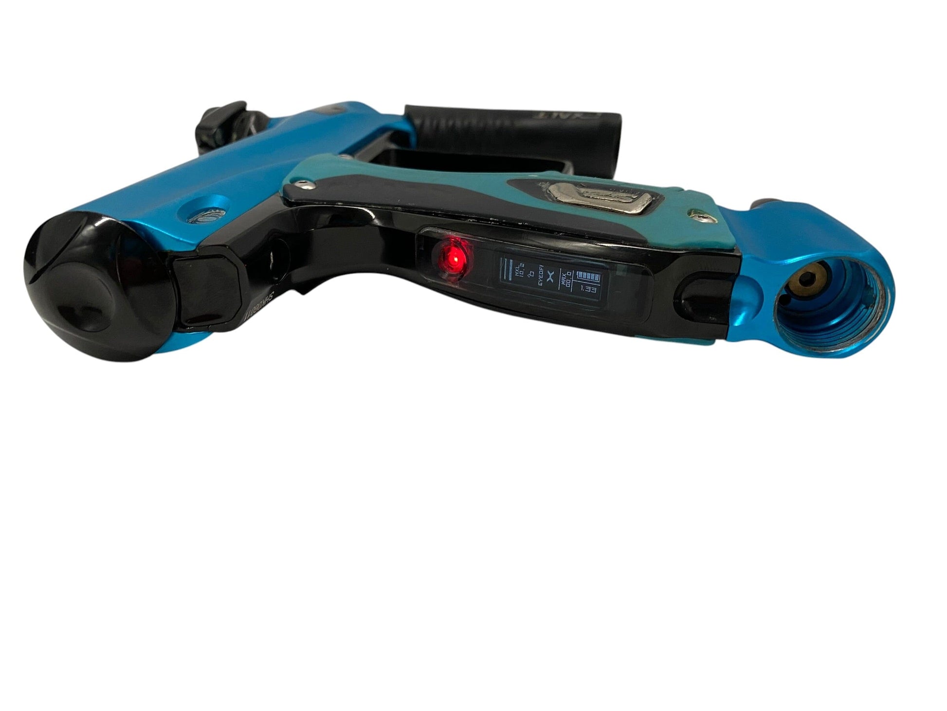 Used SP Shocker RSX Blue / Black Paintball Gun Paintball Gun from CPXBrosPaintball Buy/Sell/Trade Paintball Markers, New Paintball Guns, Paintball Hoppers, Paintball Masks, and Hormesis Headbands