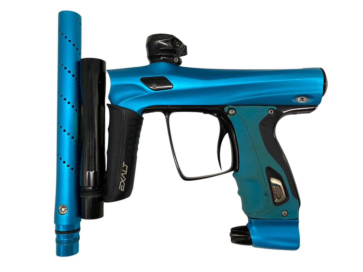 Used SP Shocker RSX Blue / Black Paintball Gun Paintball Gun from CPXBrosPaintball Buy/Sell/Trade Paintball Markers, New Paintball Guns, Paintball Hoppers, Paintball Masks, and Hormesis Headbands