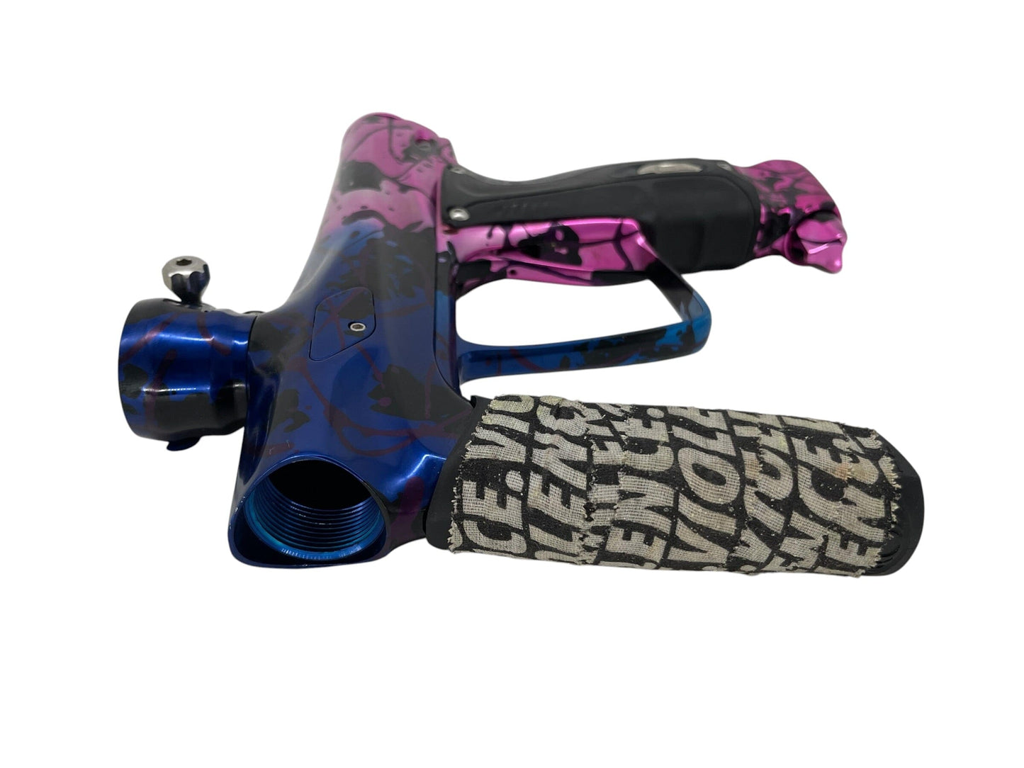 Used SP Shocker RSX Cotton Candy Splash Paintball Gun Paintball Gun from CPXBrosPaintball Buy/Sell/Trade Paintball Markers, New Paintball Guns, Paintball Hoppers, Paintball Masks, and Hormesis Headbands