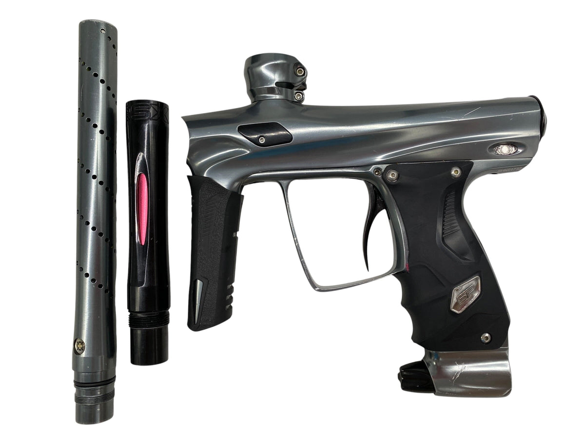 Used SP Shocker RSX Grey/Black Paintball Gun Paintball Gun from CPXBrosPaintball Buy/Sell/Trade Paintball Markers, New Paintball Guns, Paintball Hoppers, Paintball Masks, and Hormesis Headbands
