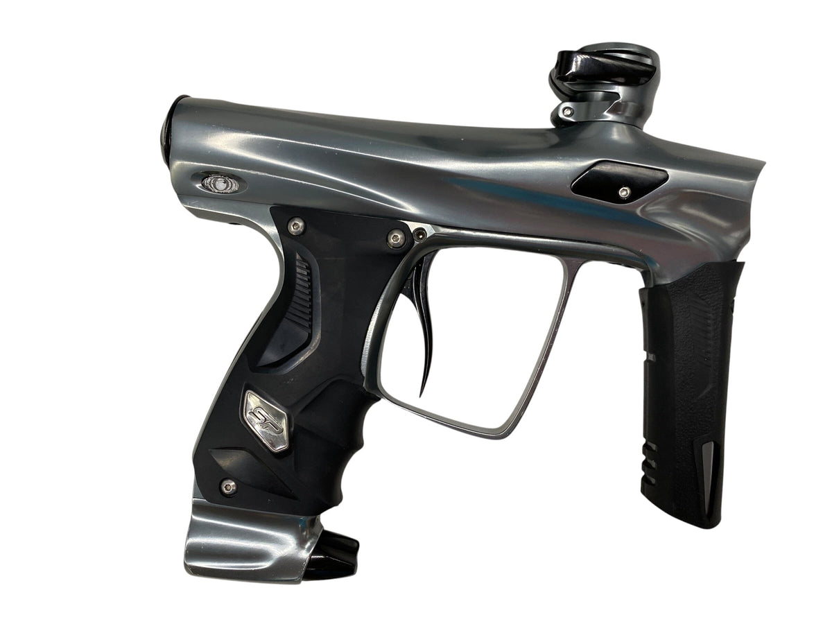 Used SP Shocker RSX Grey/Black Paintball Gun Paintball Gun from CPXBrosPaintball Buy/Sell/Trade Paintball Markers, New Paintball Guns, Paintball Hoppers, Paintball Masks, and Hormesis Headbands