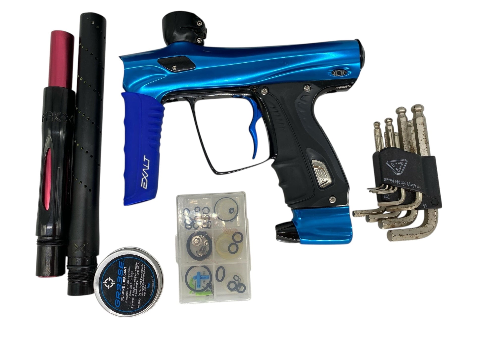 Used Sp Shocker Rsx Paintball Gun Blue/Black Paintball Gun from CPXBrosPaintball Buy/Sell/Trade Paintball Markers, New Paintball Guns, Paintball Hoppers, Paintball Masks, and Hormesis Headbands