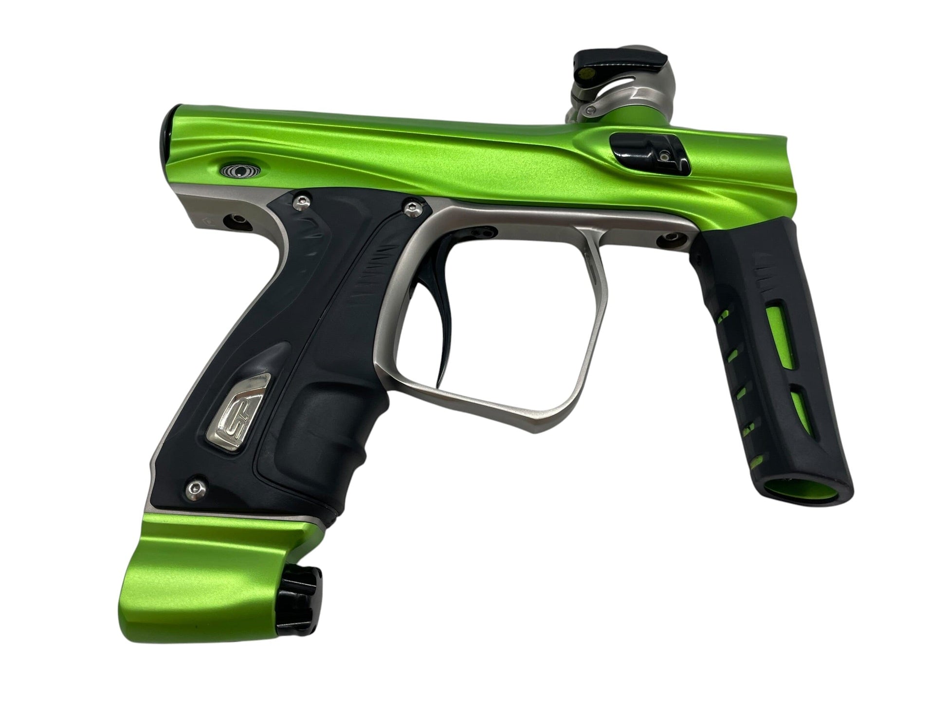 Used SP Shocker XLS Green/Grey/Black Paintball Gun Paintball Gun from CPXBrosPaintball Buy/Sell/Trade Paintball Markers, New Paintball Guns, Paintball Hoppers, Paintball Masks, and Hormesis Headbands