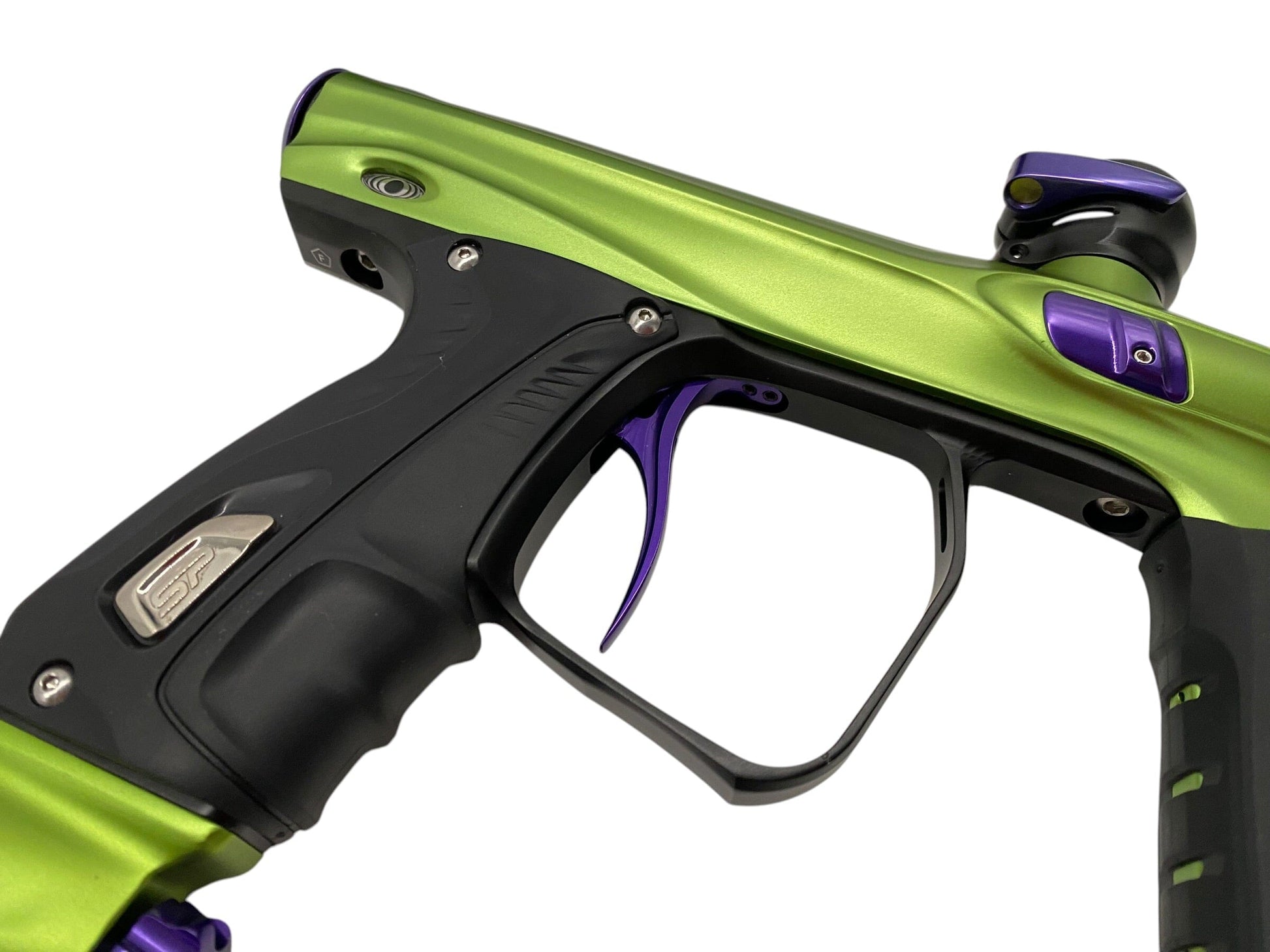 Used SP Shocker XLS Green/Purple Paintball Gun Paintball Gun from CPXBrosPaintball Buy/Sell/Trade Paintball Markers, New Paintball Guns, Paintball Hoppers, Paintball Masks, and Hormesis Headbands