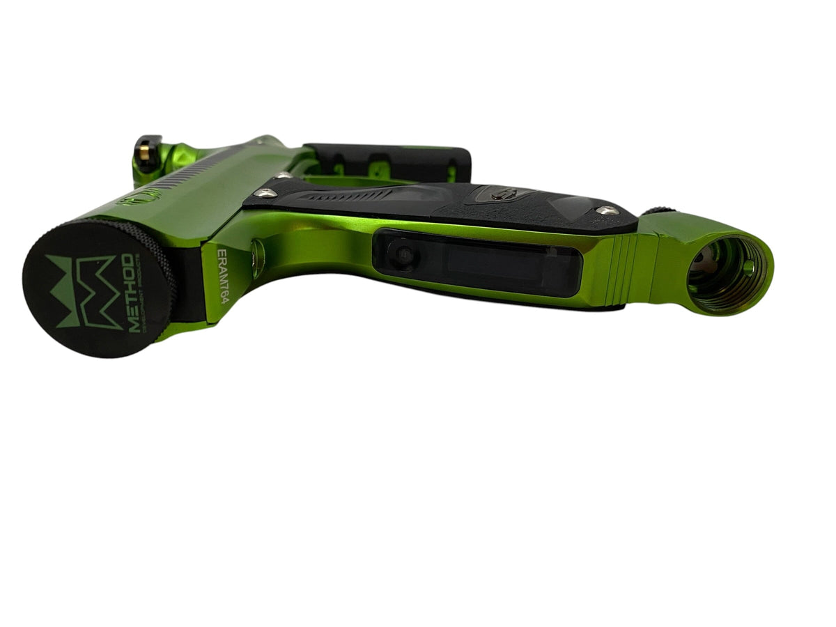 Used Sp Smart Parts Method Shocker Era Green/Black Paintball Gun Paintball Gun from CPXBrosPaintball Buy/Sell/Trade Paintball Markers, New Paintball Guns, Paintball Hoppers, Paintball Masks, and Hormesis Headbands
