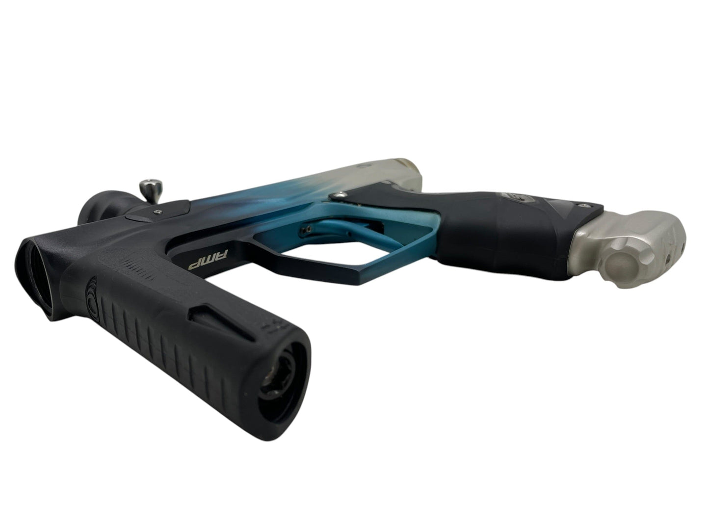Used SP Smart Parts Shocker Amp Silver to Blue to Black Fade + Matching Mech Frame Paintball Gun Paintball Gun from CPXBrosPaintball Buy/Sell/Trade Paintball Markers, New Paintball Guns, Paintball Hoppers, Paintball Masks, and Hormesis Headbands