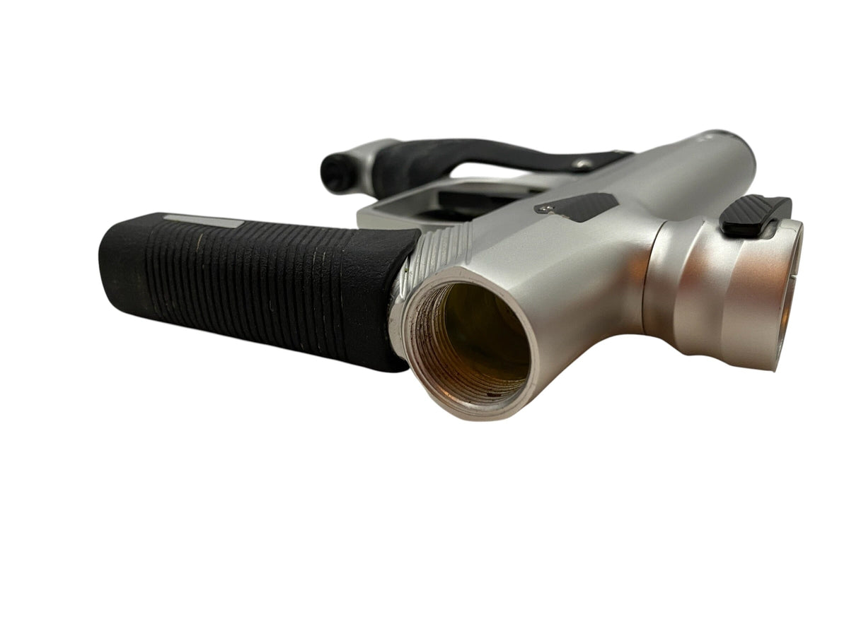 Used SP Smart Parts Shocker Era Silver/Black Paintball Gun Paintball Gun from CPXBrosPaintball Buy/Sell/Trade Paintball Markers, New Paintball Guns, Paintball Hoppers, Paintball Masks, and Hormesis Headbands