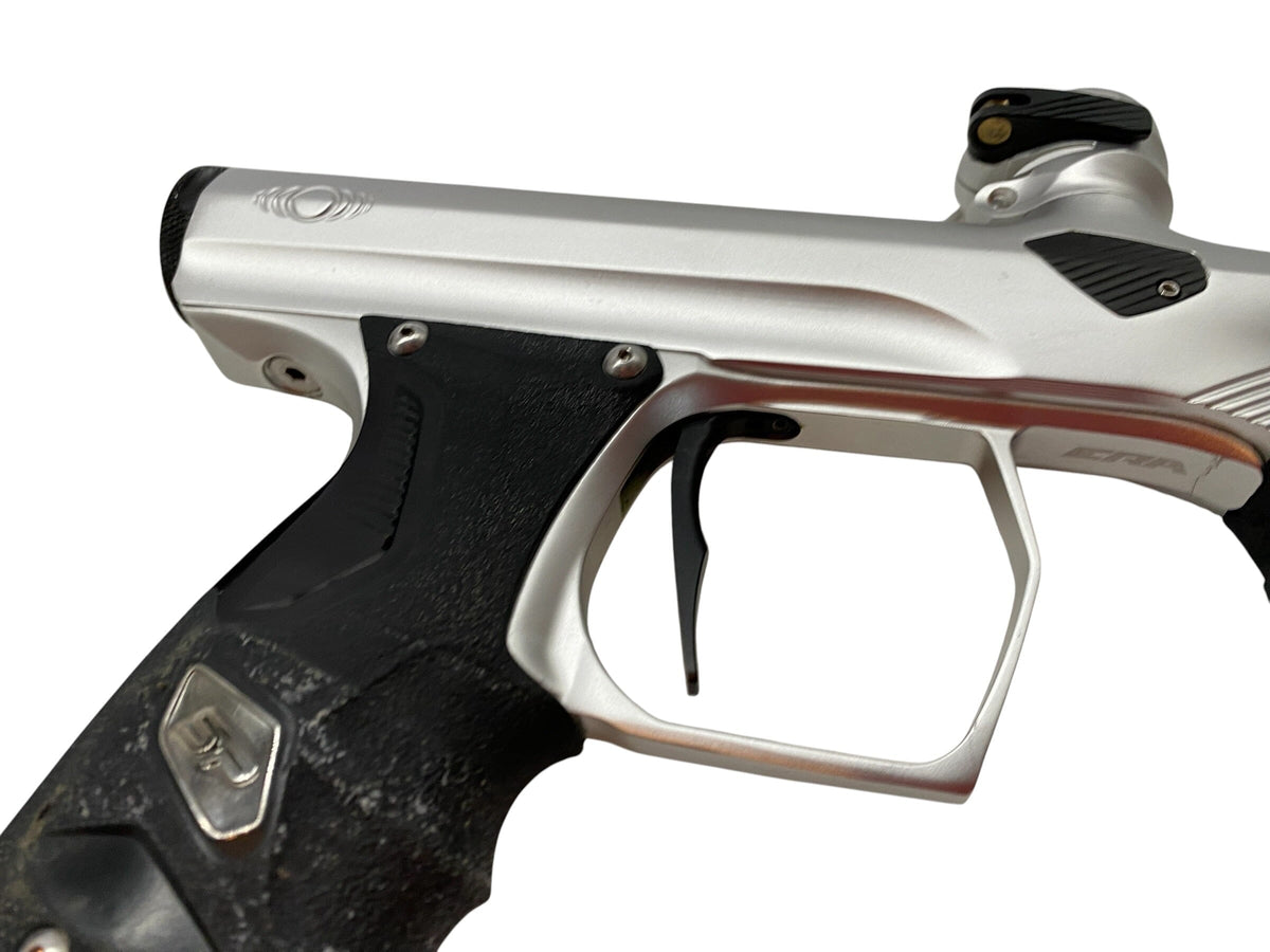 Used SP Smart Parts Shocker Era Silver/Black Paintball Gun Paintball Gun from CPXBrosPaintball Buy/Sell/Trade Paintball Markers, New Paintball Guns, Paintball Hoppers, Paintball Masks, and Hormesis Headbands