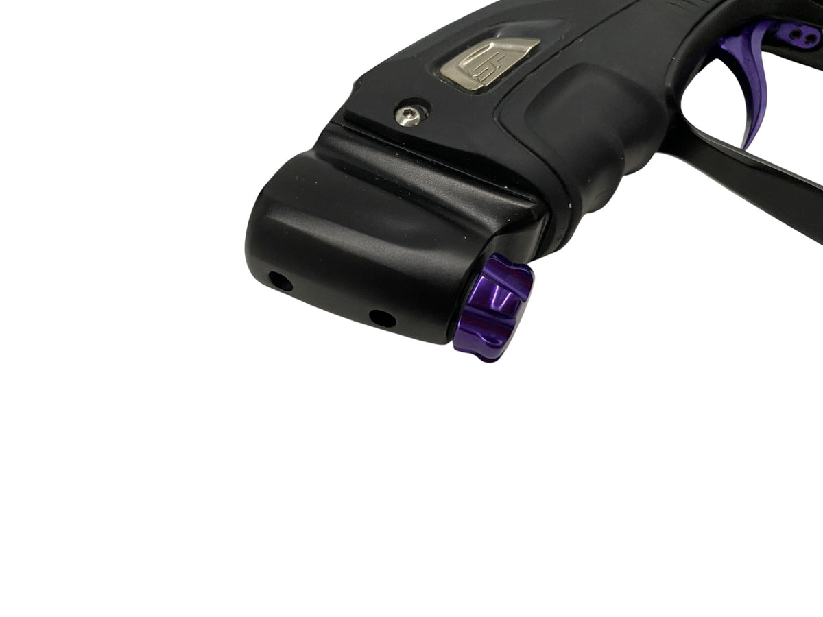 Used SP Smart Parts Shocker XLS Black/Purple Paintball Gun Paintball Gun from CPXBrosPaintball Buy/Sell/Trade Paintball Markers, New Paintball Guns, Paintball Hoppers, Paintball Masks, and Hormesis Headbands