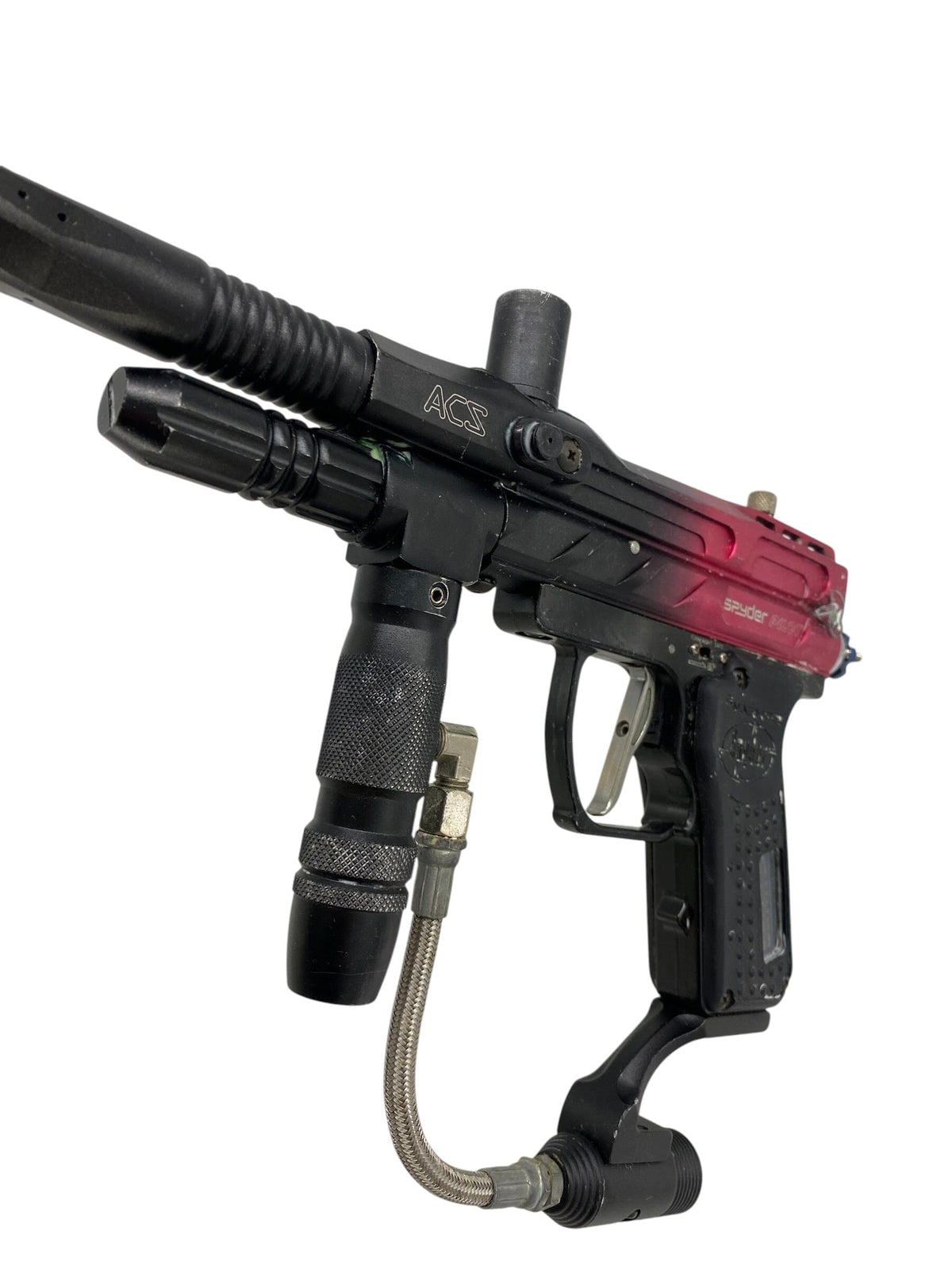 Used Spyder Acs Eletric Paintball Gun Paintball Gun Paintball Gun from CPXBrosPaintball Buy/Sell/Trade Paintball Markers, New Paintball Guns, Paintball Hoppers, Paintball Masks, and Hormesis Headbands
