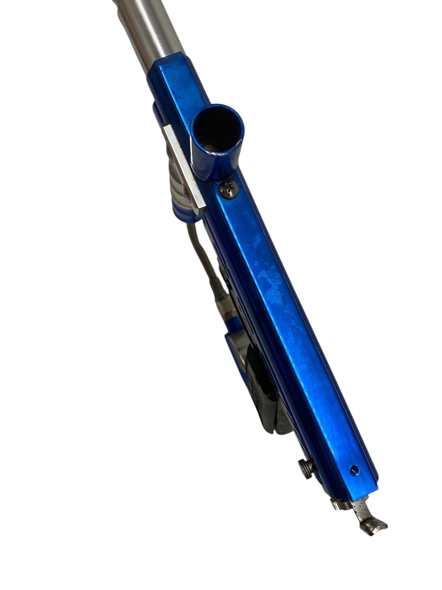 Used Spyder Extra Blue/Silver Paintball Gun Paintball Gun from CPXBrosPaintball Buy/Sell/Trade Paintball Markers, New Paintball Guns, Paintball Hoppers, Paintball Masks, and Hormesis Headbands