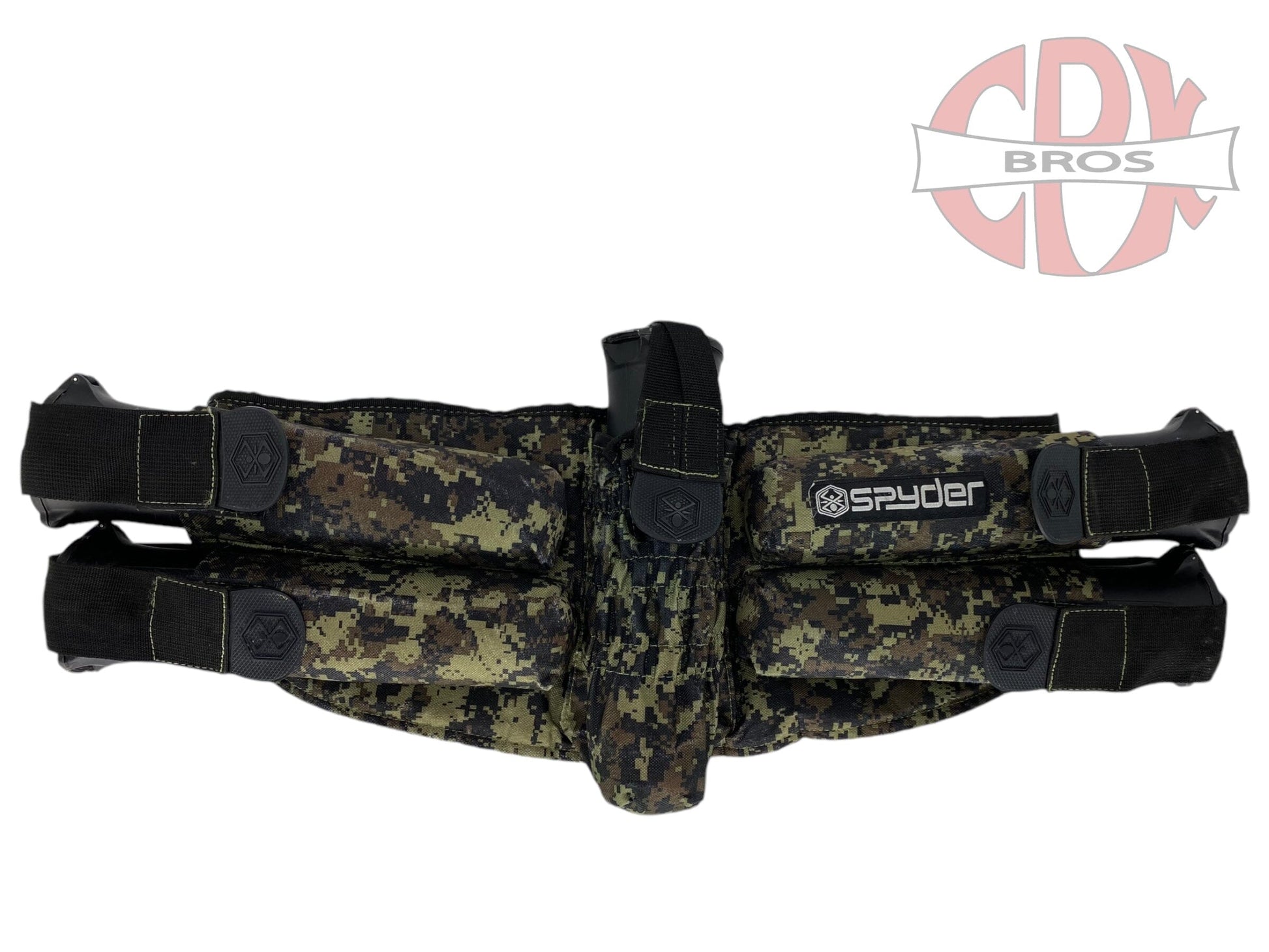 Pochette Nylon Velcro Pochette MOLLE Pour Tubes (pods) De Paintball - 1 Pochette Nylon Velcro Pochette MOLLE Pour Tubes (pods) De Paintball - 1