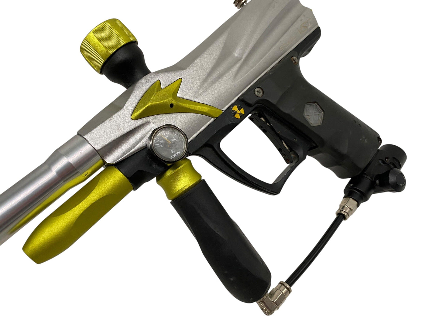 Used Spyder Vs2 Paintball Gun (Matching Barrel Has No Back) Paintball Gun from CPXBrosPaintball Buy/Sell/Trade Paintball Markers, New Paintball Guns, Paintball Hoppers, Paintball Masks, and Hormesis Headbands